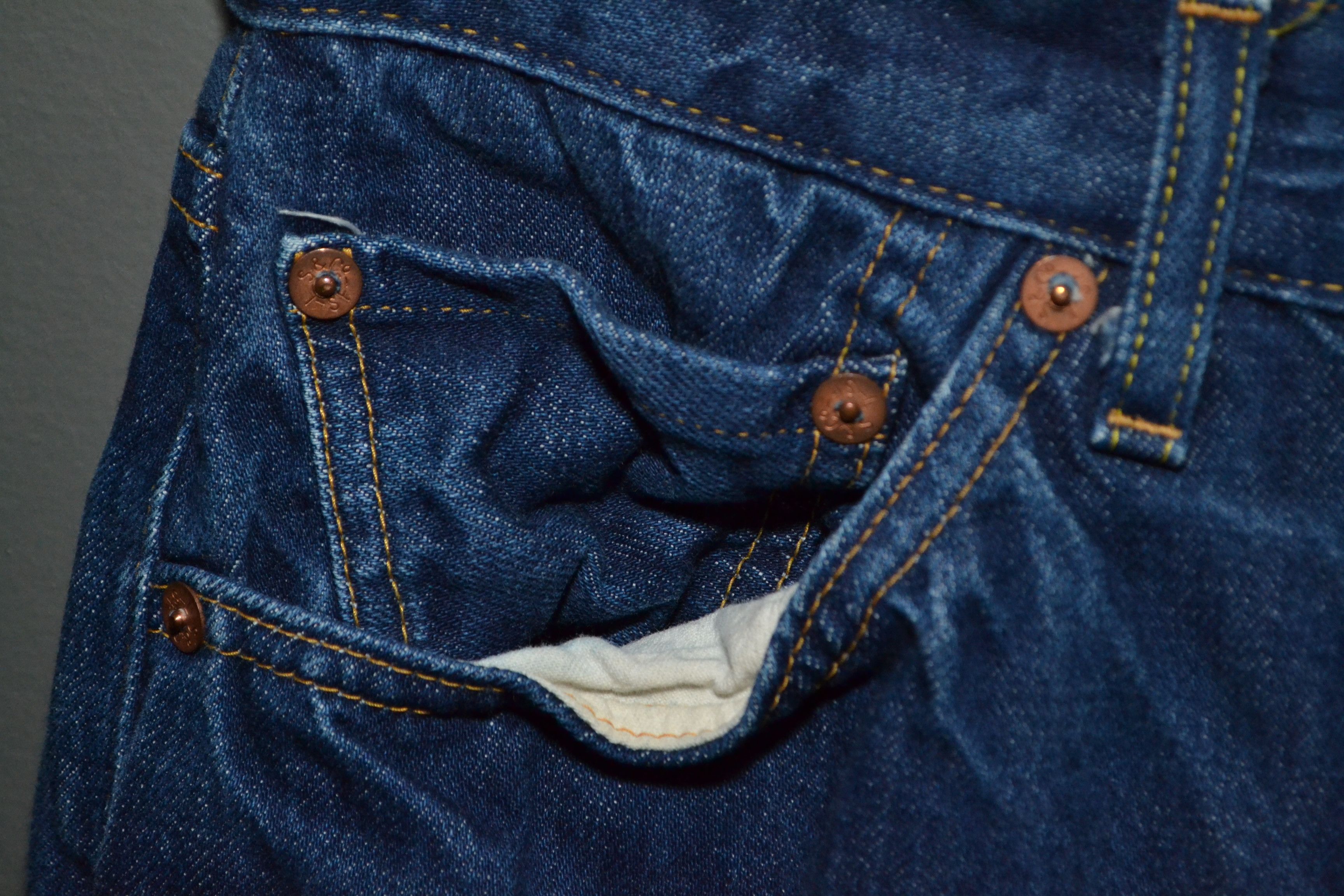 Levi's Levi's Big E Women's 701 Selvedge Jeans LVC 28 Size Size 28" / US 6 / IT 42 - 10 Thumbnail