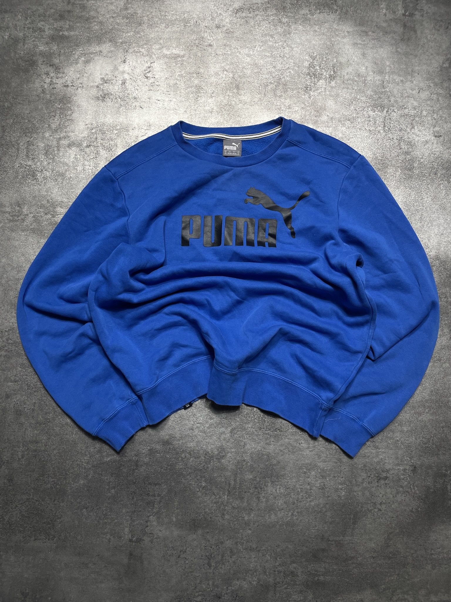 Puma 🔥Offers🔥Puma Basic Boxy Fit Sweatshirt Spellout Cozy Thick Size US M / EU 48-50 / 2 - 1 Thumbnail