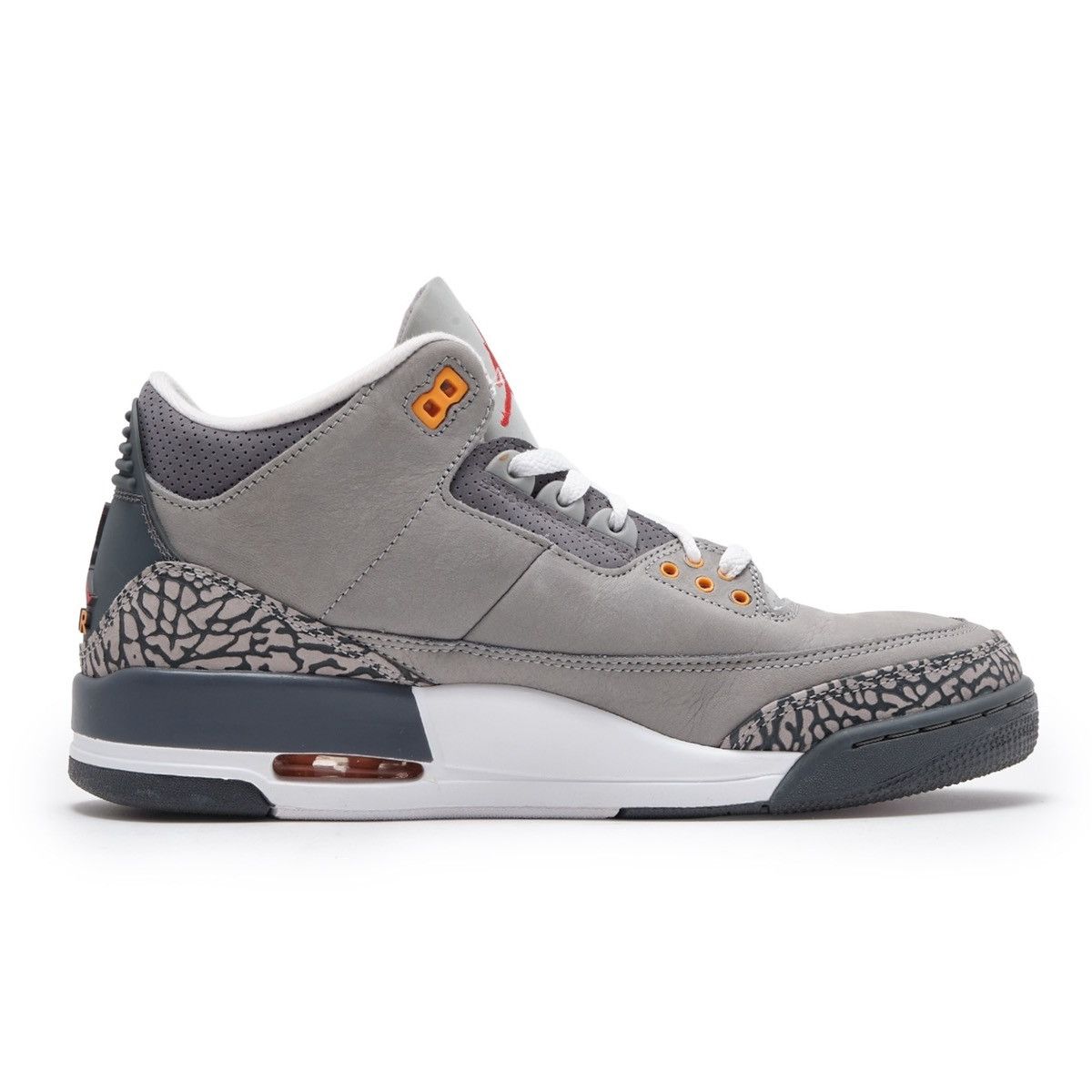 Nike 3 Retro Cool Grey (2021) Size US 8 / EU 41 - 4 Thumbnail