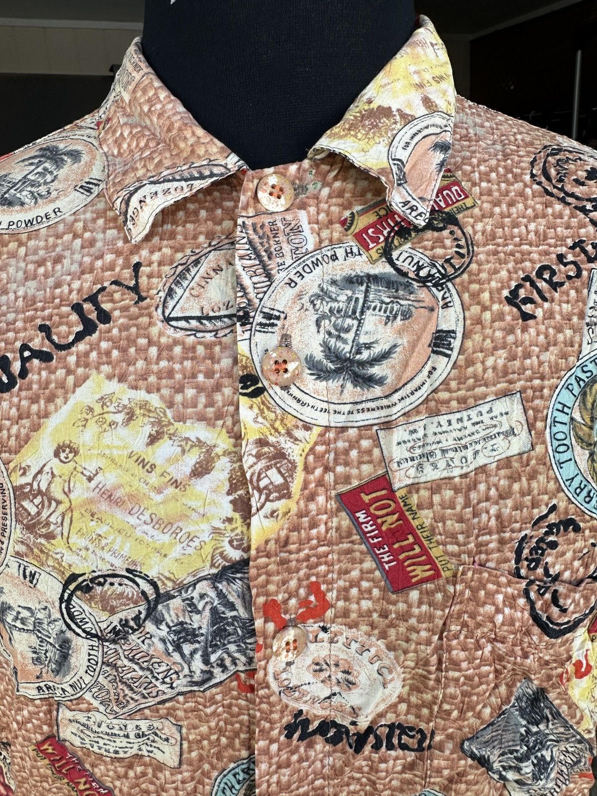 Jams World PreOwned Reyn Spooner Red Hawaiian Print Men's XL Size US L / EU 52-54 / 3 - 3 Thumbnail