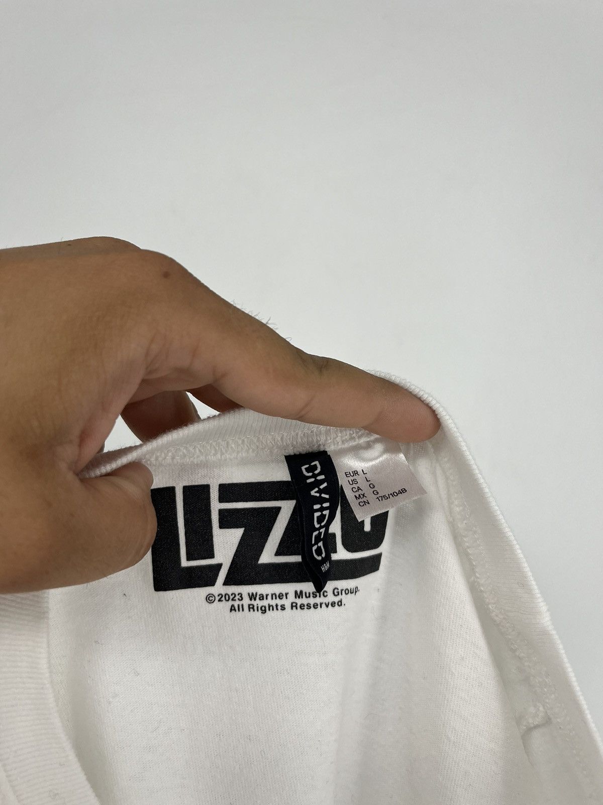 Band Tees × Rap Tees Vintage LIZZO BOB Star TEE Hiphop Rap Promo Tee Size US L / EU 52-54 / 3 - 8 Thumbnail