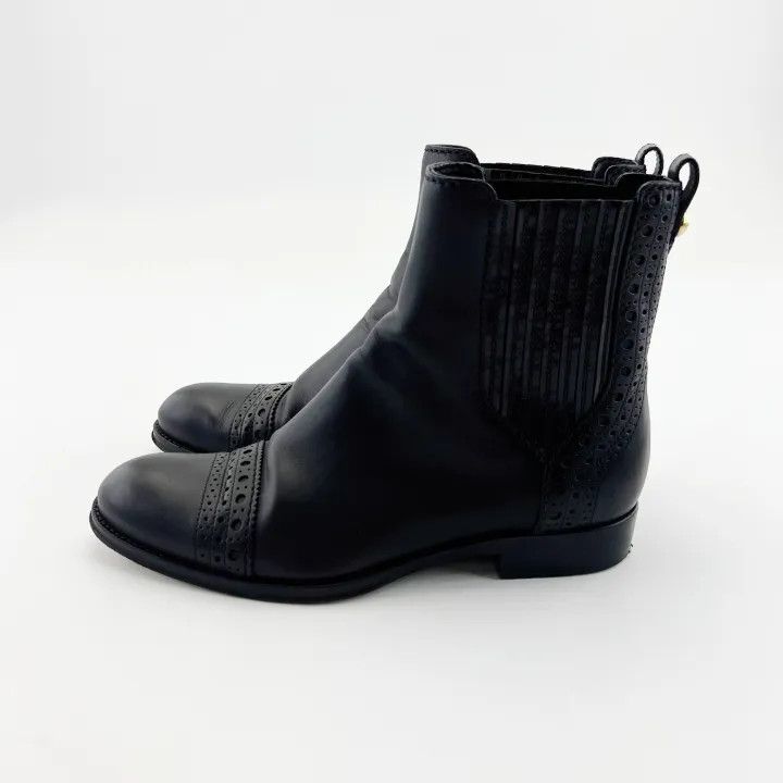 Louis Vuitton Black Baroque Ankle Boots for Women 0079