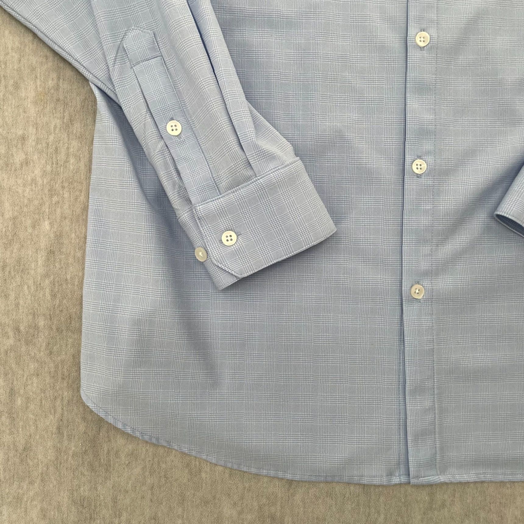 Mizzen+Main Mizzen+Main Shirt Adult Blue Button-Up 2XL 2XL XXL Men's Regular Classic Designer Modern Leeward Performance Stretch Button Up Size US XXL / EU 58 / 5 - 4 Thumbnail