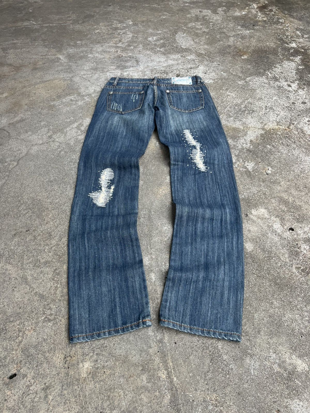 Hysteric Glamour × If Six Was Nine × Vintage RARE vintage If Six Was Nine style flared jeans Y2K Size US 30 / EU 46 - 7 Thumbnail