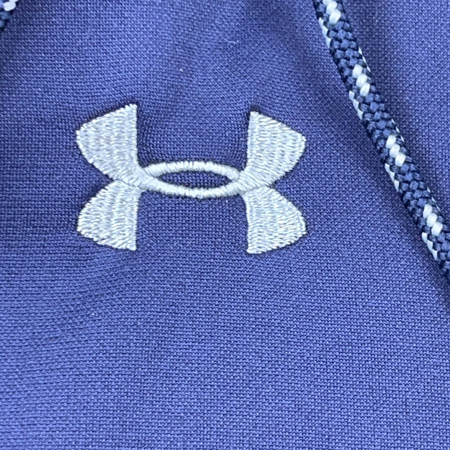 Under Armour Under Armor Hoodie Women Medium Blue Gray Sweatshirt Center Logo Loose Size M / US 6-8 / IT 42-44 - 3 Thumbnail
