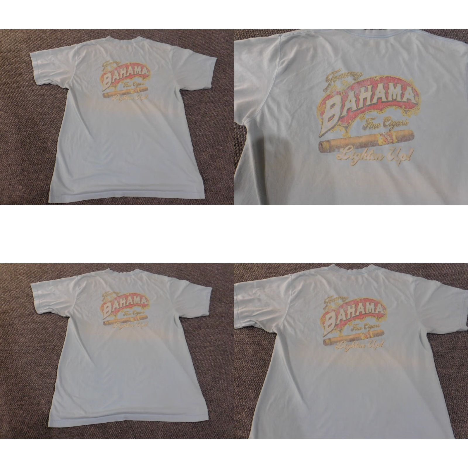 Tommy Bahama Tommy Bahama Shirt L Blue Logo Short Sleeve Crew Neck Mens L All Seasons Classic Knit T-Shirt Relaxed Vintage: No Size US L / EU 52-54 / 3 - 10 Thumbnail