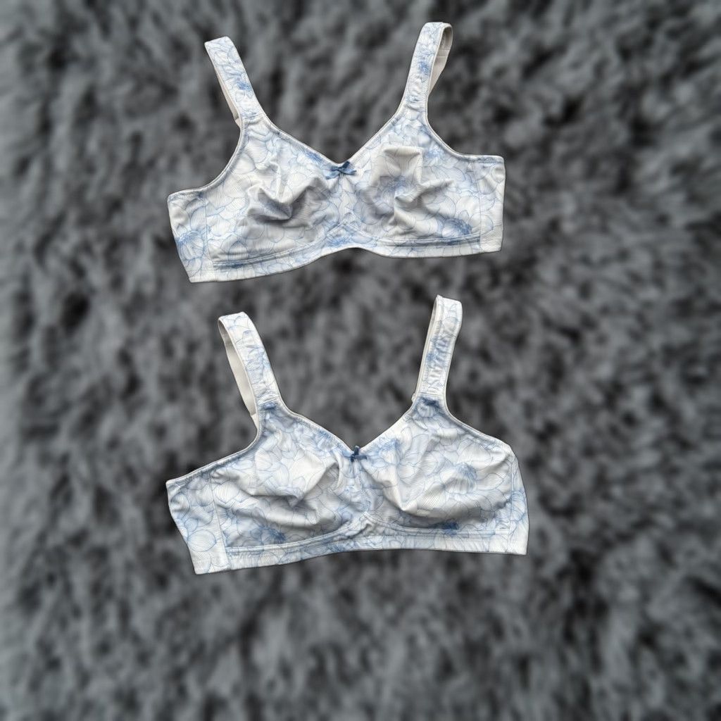 Vintage **Ulla Popken Bra Size 46C White Wireless Lingerie** User: **Ulla Popken Bra Size 46C White Wireless Lingerie** Size ONE SIZE - 1 Thumbnail