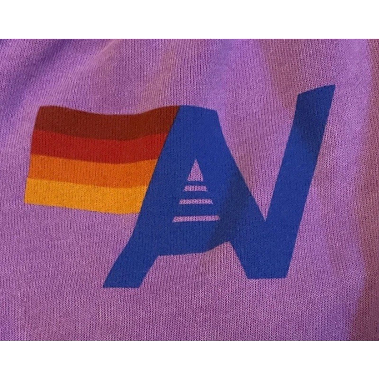 Aviator Nation Aviator Nation Sweatpants Logo Faded Violet XS USA Women Pants Sweatpants Size 26" / US 2 / IT 38 - 2 Thumbnail