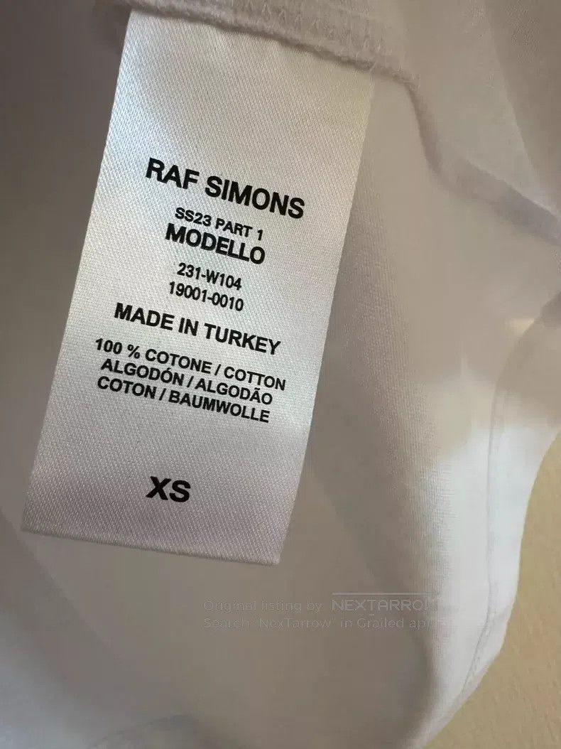 Raf Simons Raf simons Short-sleeved T-shirt Size US XS / EU 42 / 0 - 6 Thumbnail