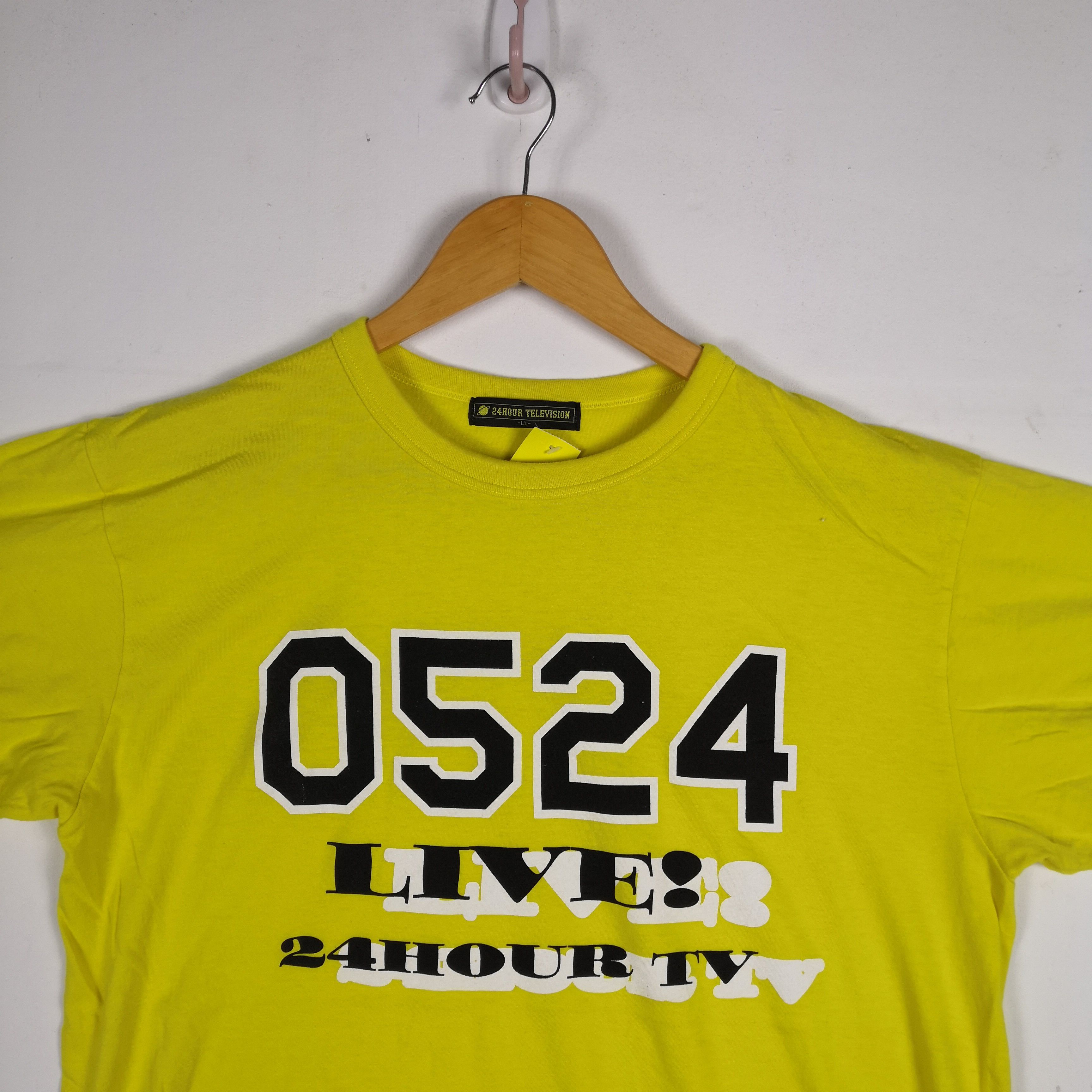 Japanese Brand Vintage 24 Hour Television T-shirt Japanese Show Tee Size US L / EU 52-54 / 3 - 2 Thumbnail