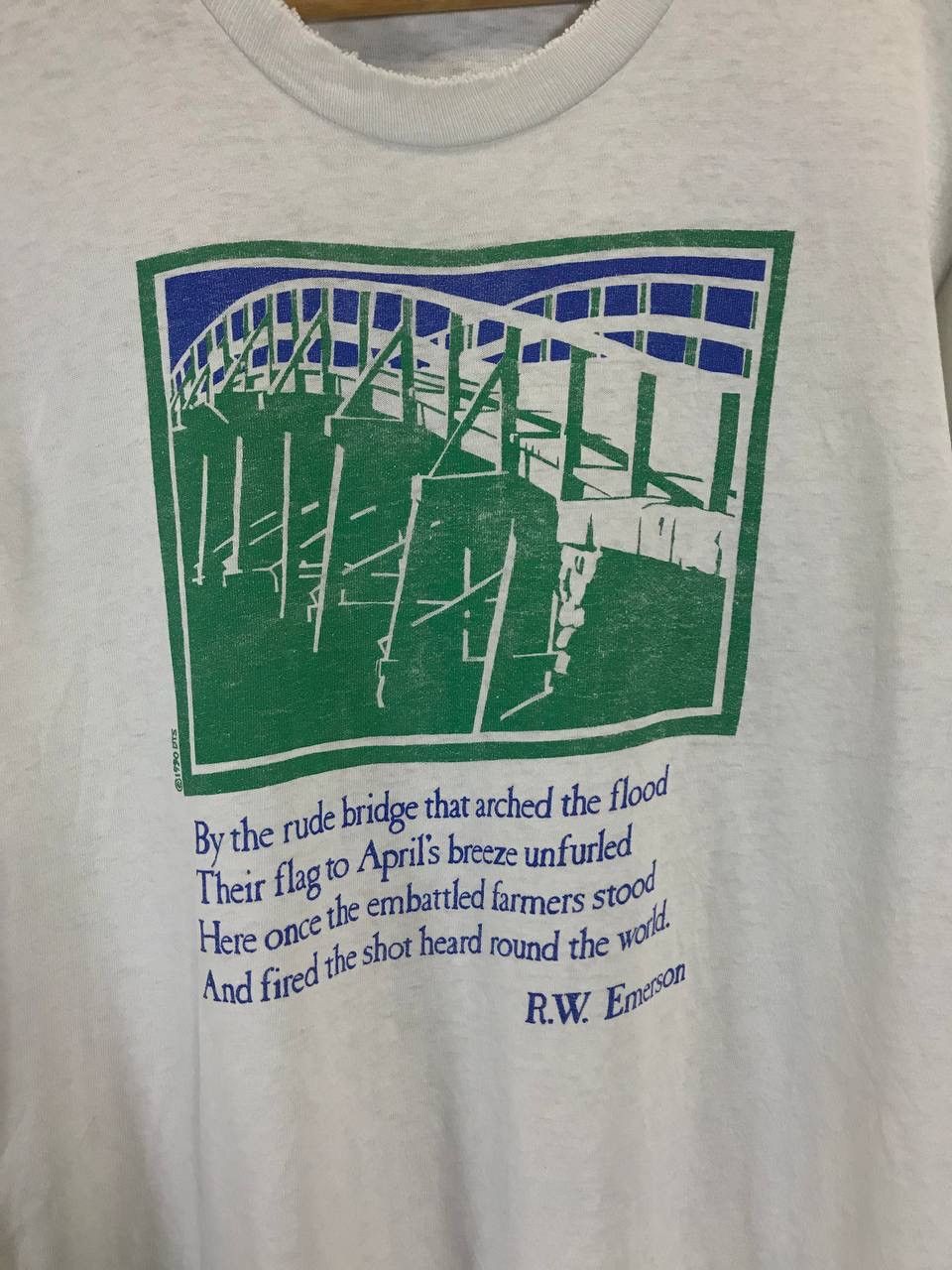 Vintage American vintage 1990 made in USA art tee Size US L / EU 52-54 / 3 - 3 Thumbnail