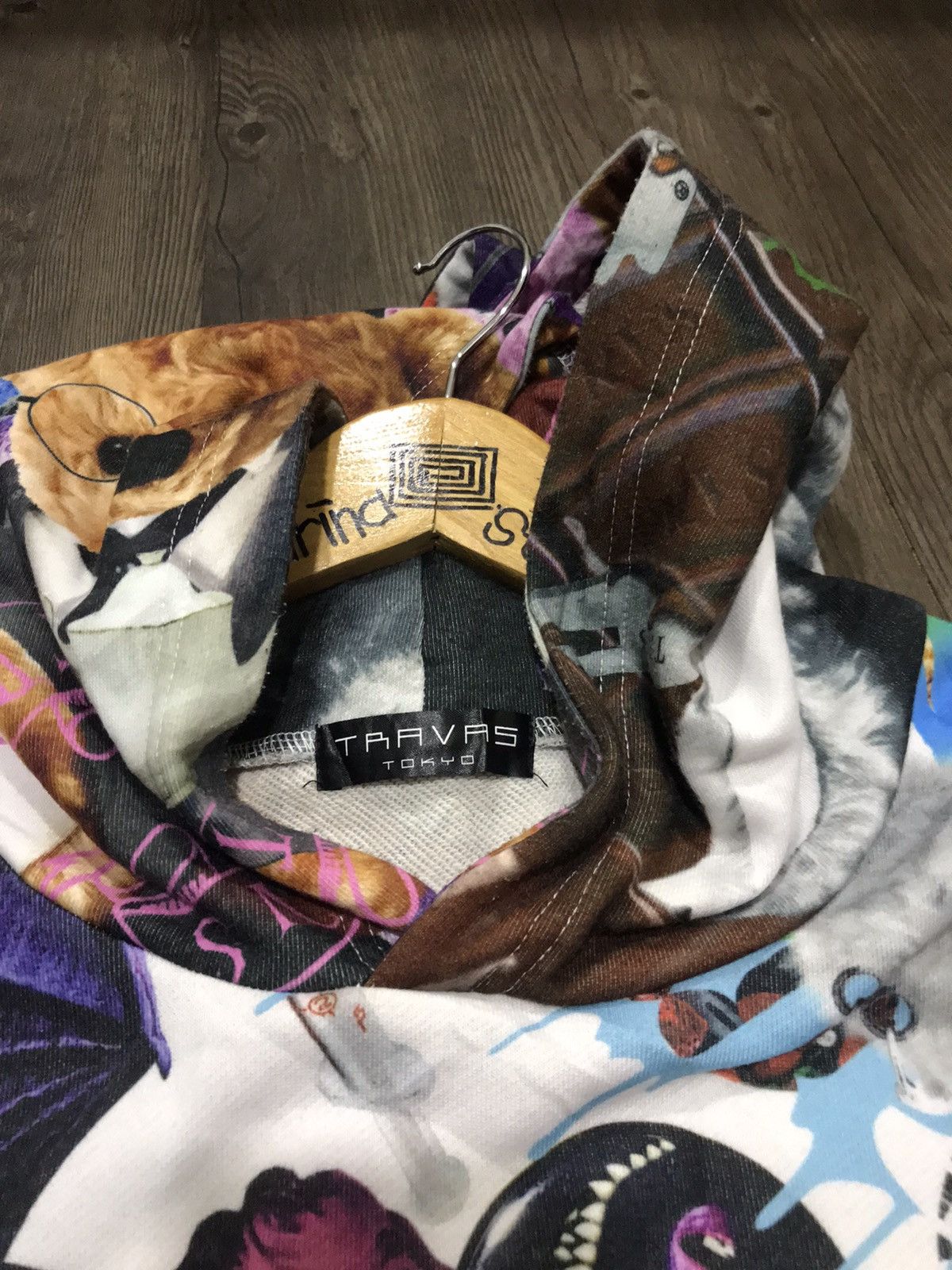 Japanese Brand Rare! Tavas Tokyo Halloween Bear Fullprint Hoodie Size US L / EU 52-54 / 3 - 7 Thumbnail