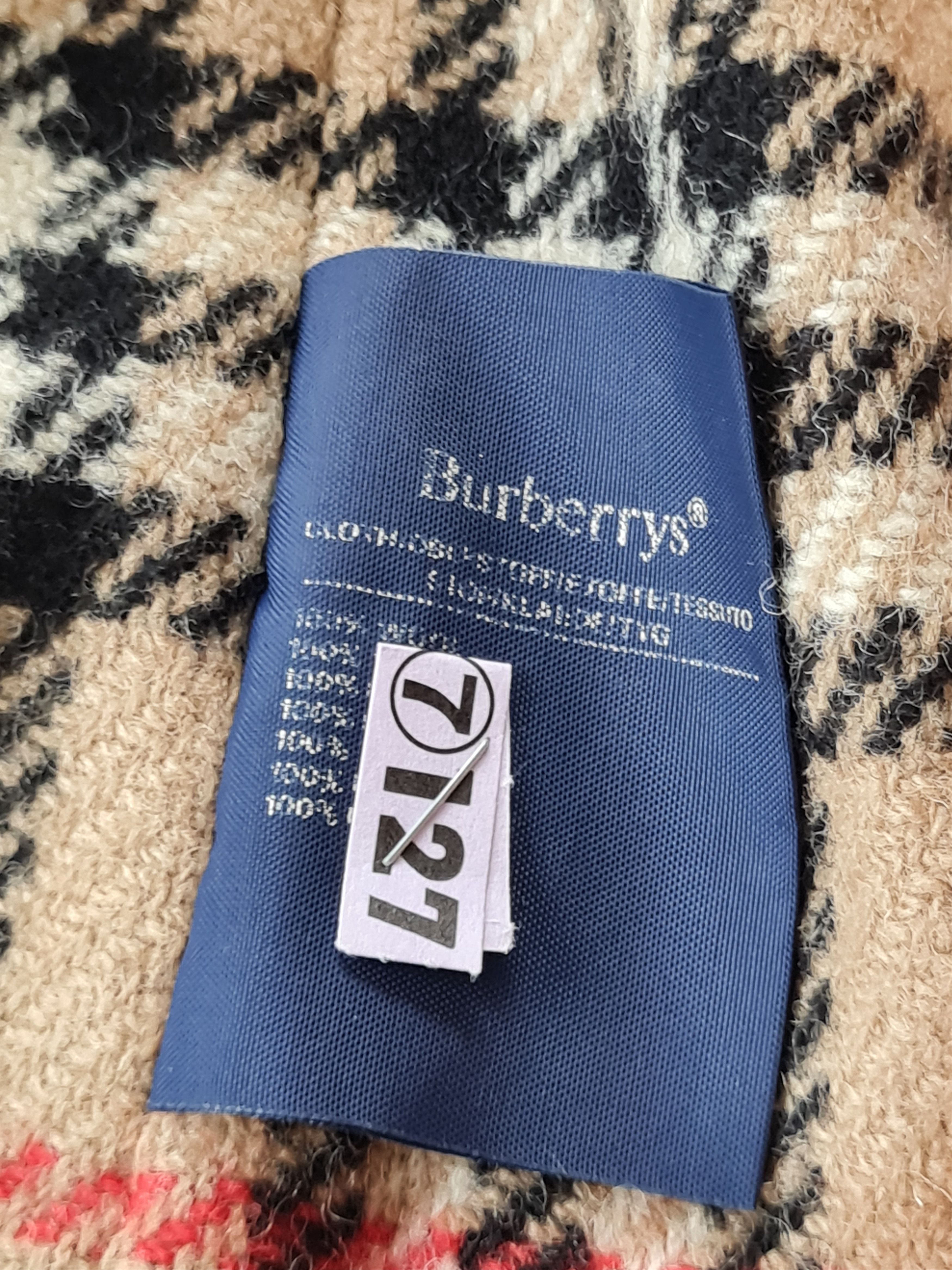 Burberry Prorsum Vintage Burberrys England Inner Lining Nova Check Size US L / EU 52-54 / 3 - 8 Thumbnail