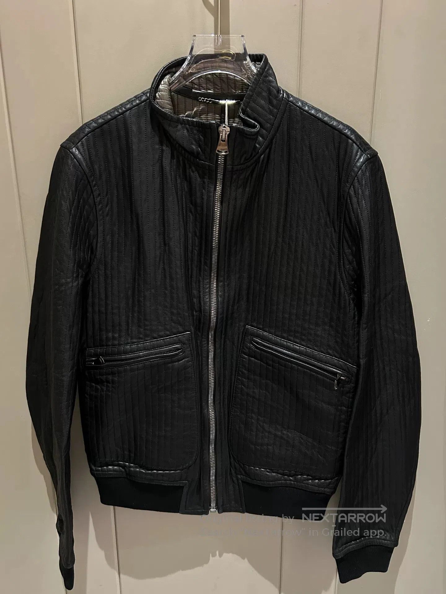 Dolce & Gabbana Dolce & Gabbana Lambskin Stand Collar Jacket. Size US S / EU 44-46 / 1 - 1 Thumbnail