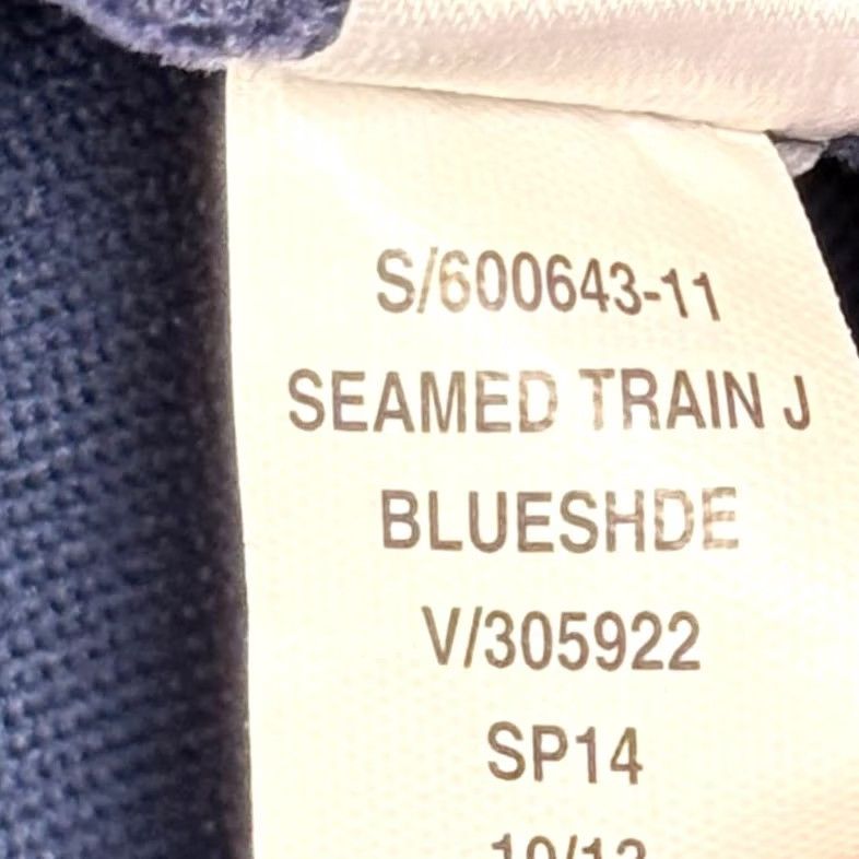 Vintage GapFit Seamed Train Jacket Blue Full Zip Thumbholes Sporty Large Workout Womens Size L / US 10 / IT 46 - 5 Thumbnail