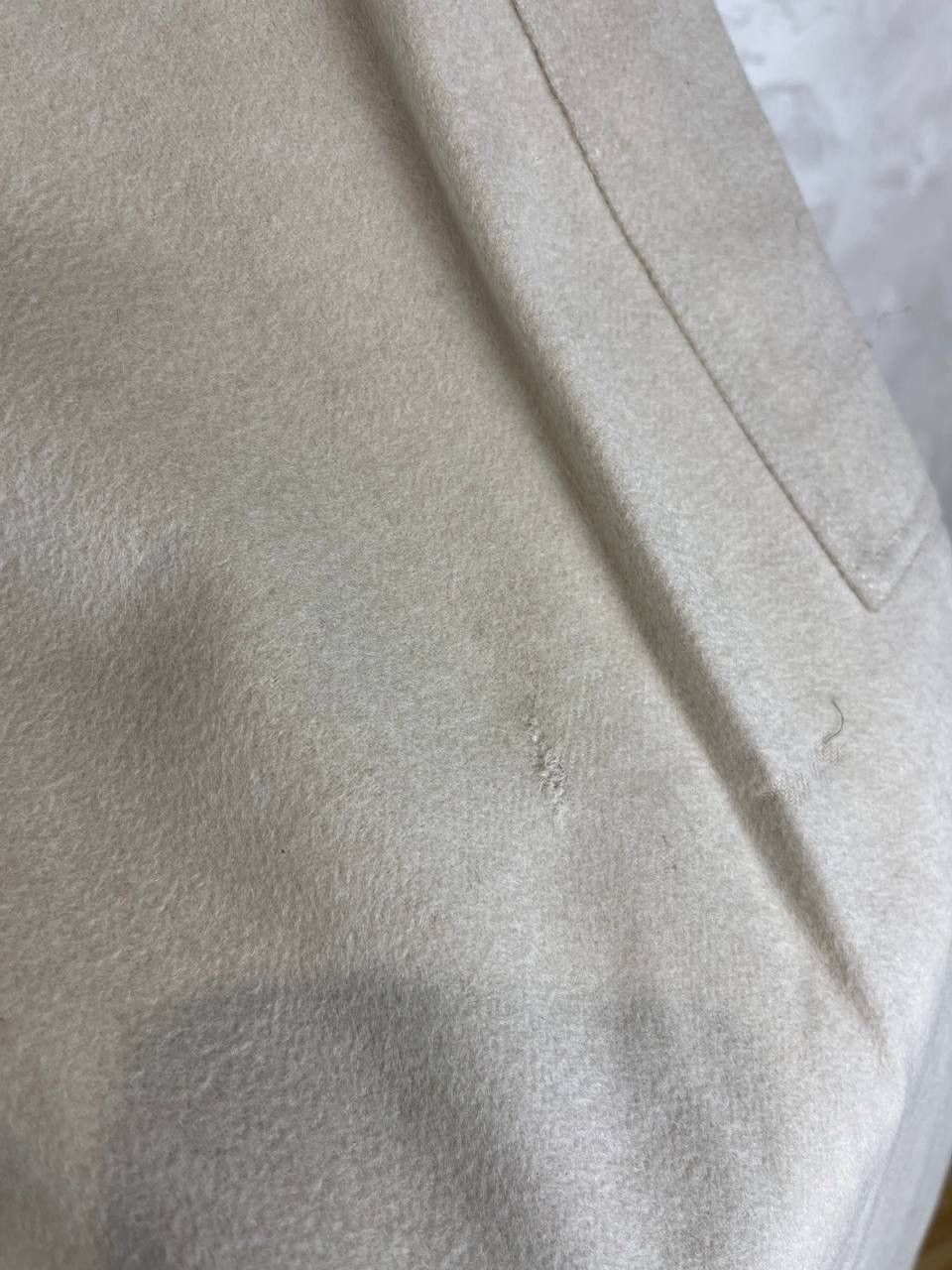 Max Mara Max Mara Wool Angora Wide Leg Pants Beige US 12 Size 34" / US 12 / IT 48 - 5 Thumbnail