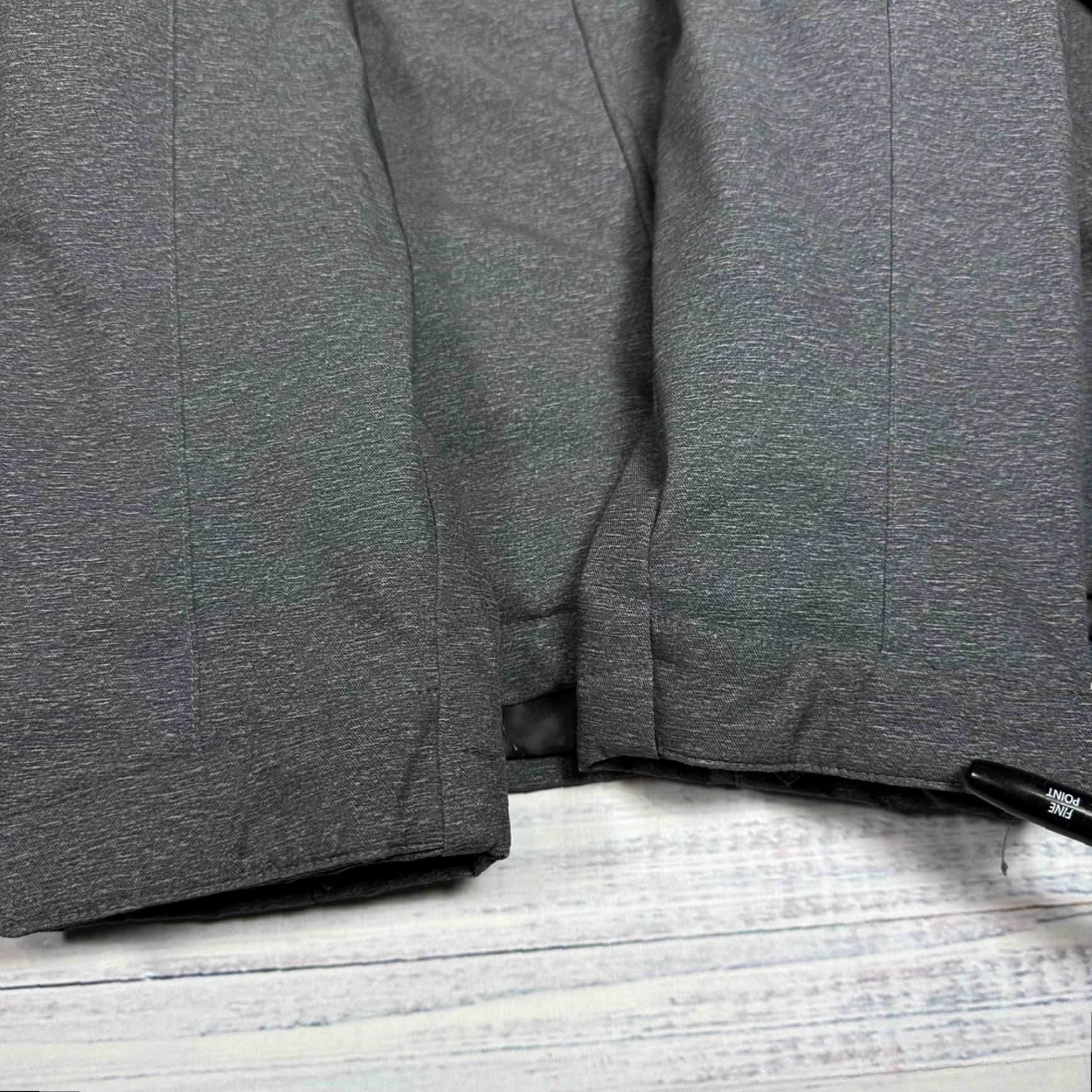 Vintage Gerry Women's Jacket Zip Front Hooded Gray S Pockets Drawcord Hem Size S / US 4 / IT 40 - 5 Thumbnail
