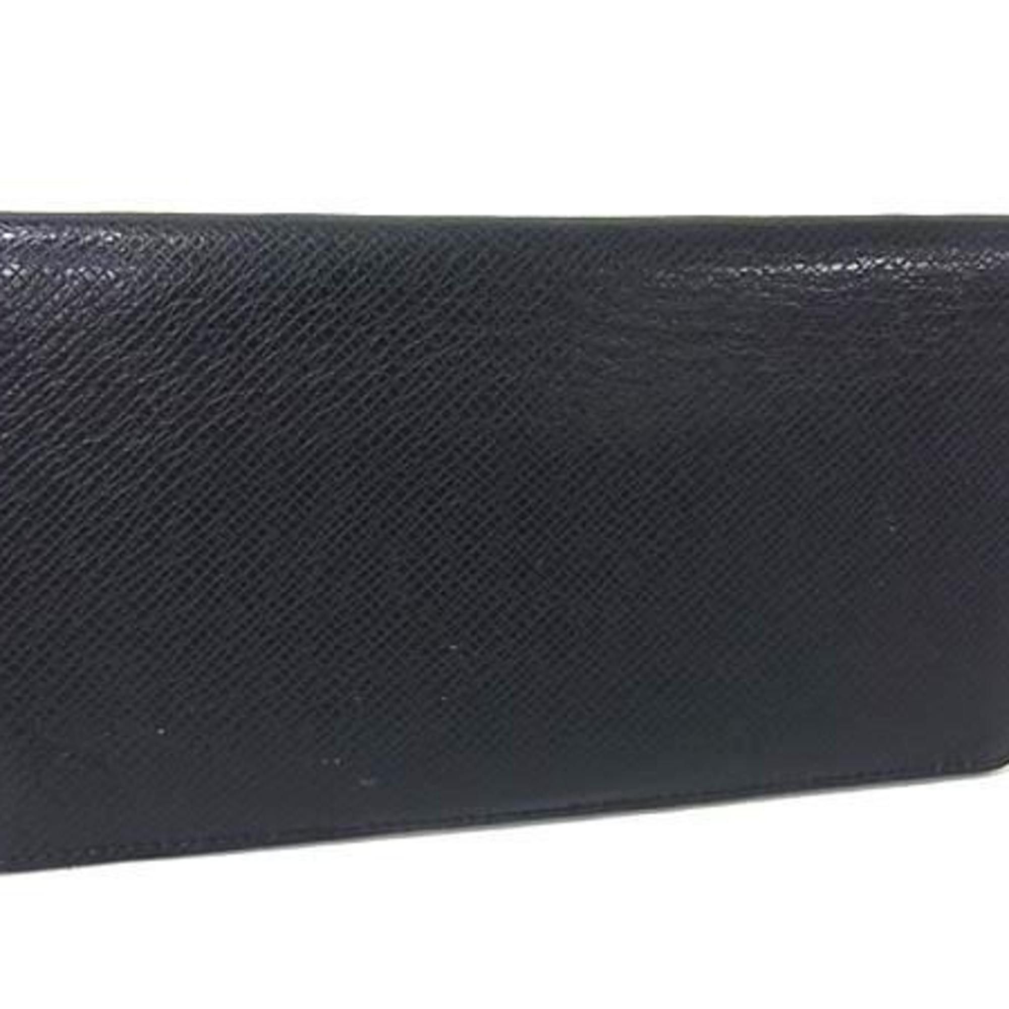 Louis Vuitton Louis Vuitton Portefeuille Long Wallet M32607 Dark Navy Taiga Men's Bifold Size ONE SIZE - 1 Thumbnail