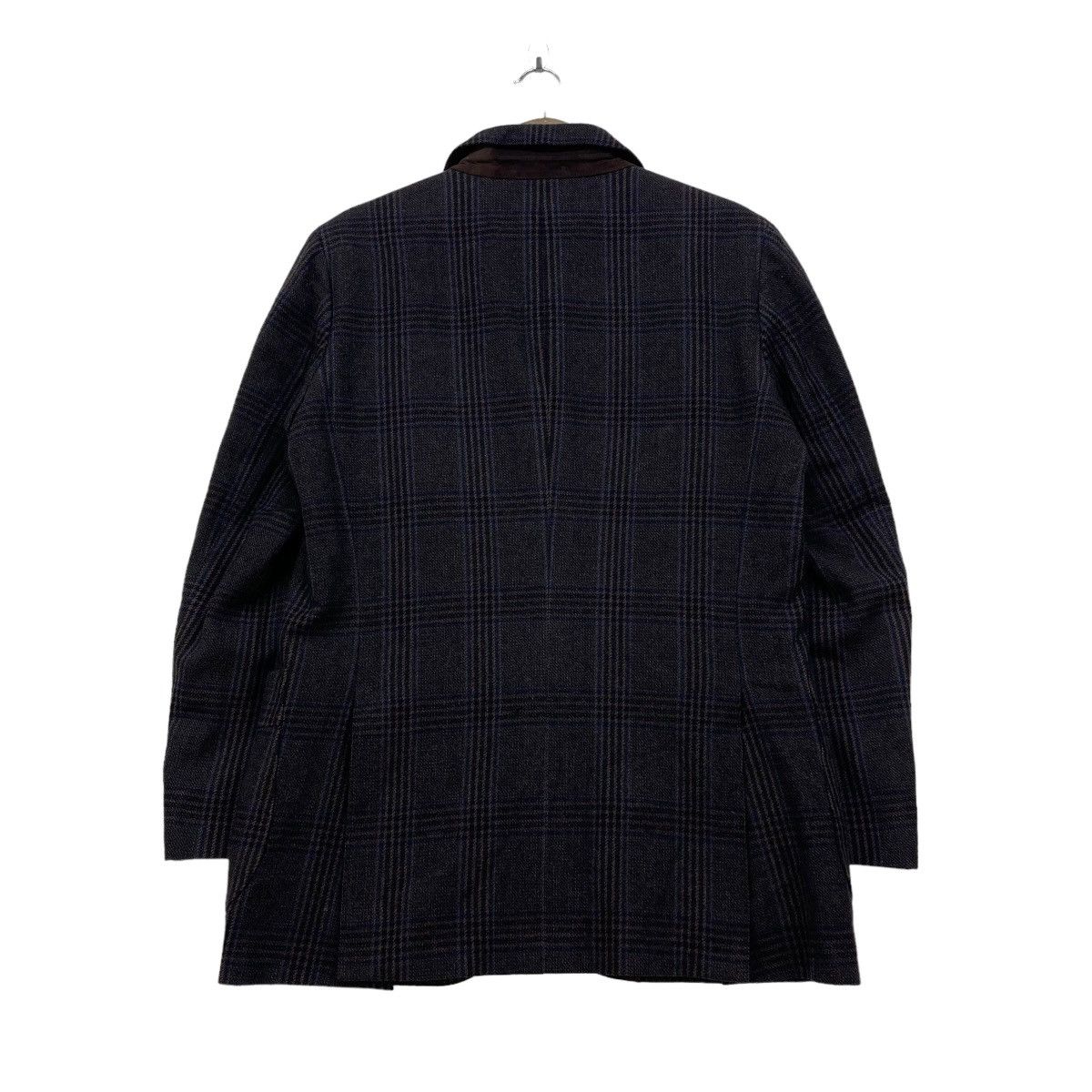 Burberry Awesome Vintage Burberrys Checked Casual Wool Jacket Size US M / EU 48-50 / 2 - 4 Thumbnail