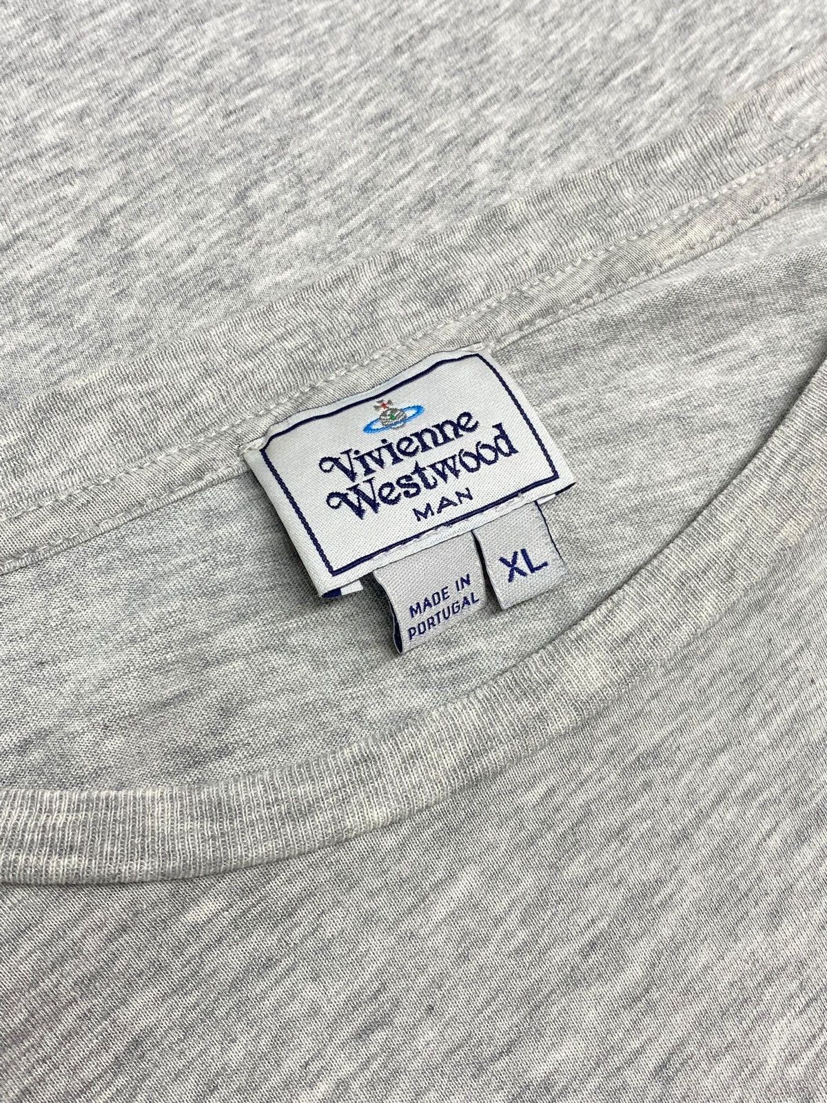 Vivienne Westwood 🔥 VIVIENNE WESTWOOD ORB LOGO TEE MINIMAL JAPANESE STYLE Size US XL / EU 56 / 4 - 11 Thumbnail