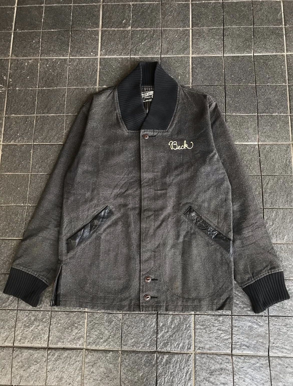 Japanese Brand 2000's Strom Becker Embroidery Patchwork Shawl Collar Size US M / EU 48-50 / 2 - 1 Thumbnail