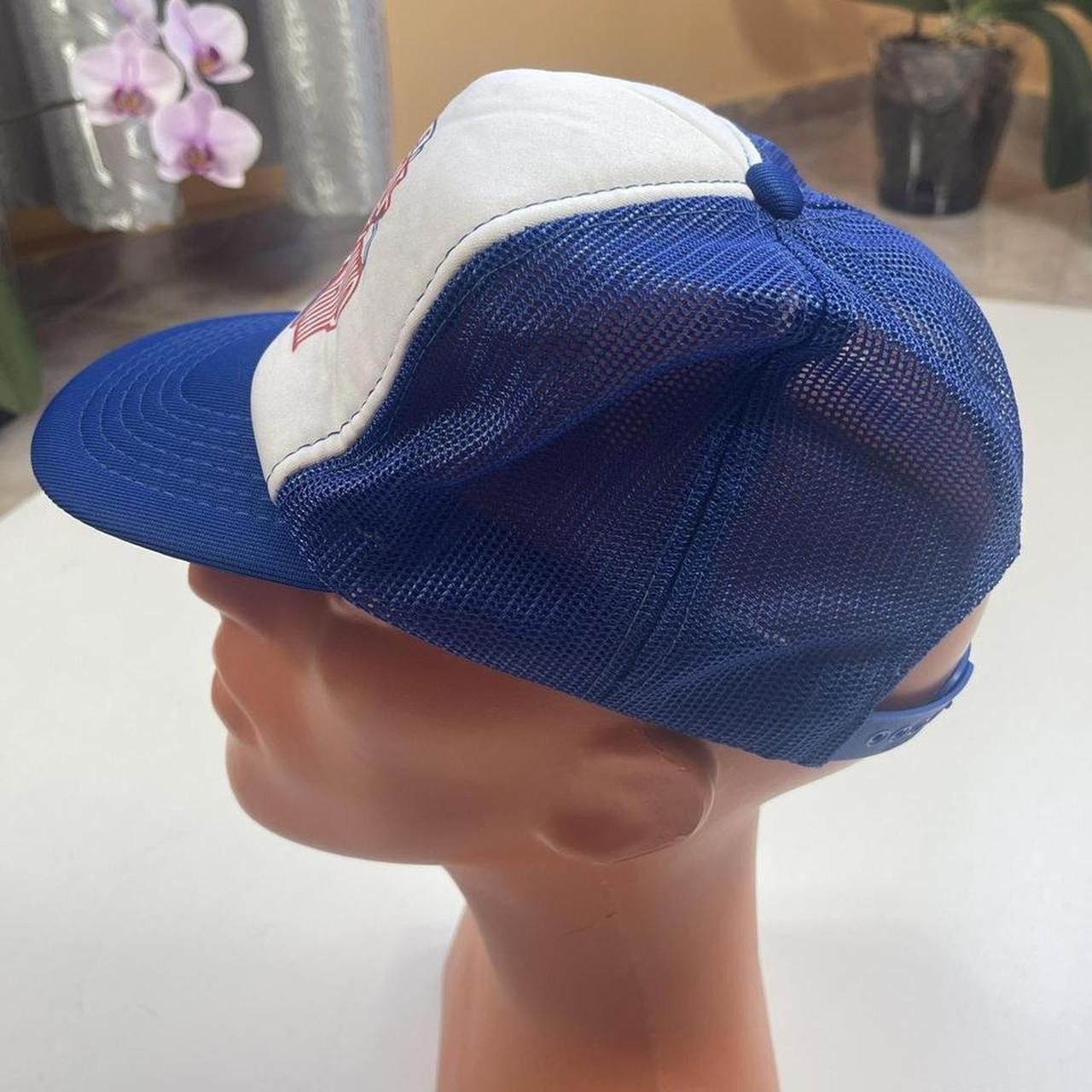 Vintage Vintage Snap Back Hat Trucker Cap 1985 American League Size ONE SIZE - 2 Thumbnail