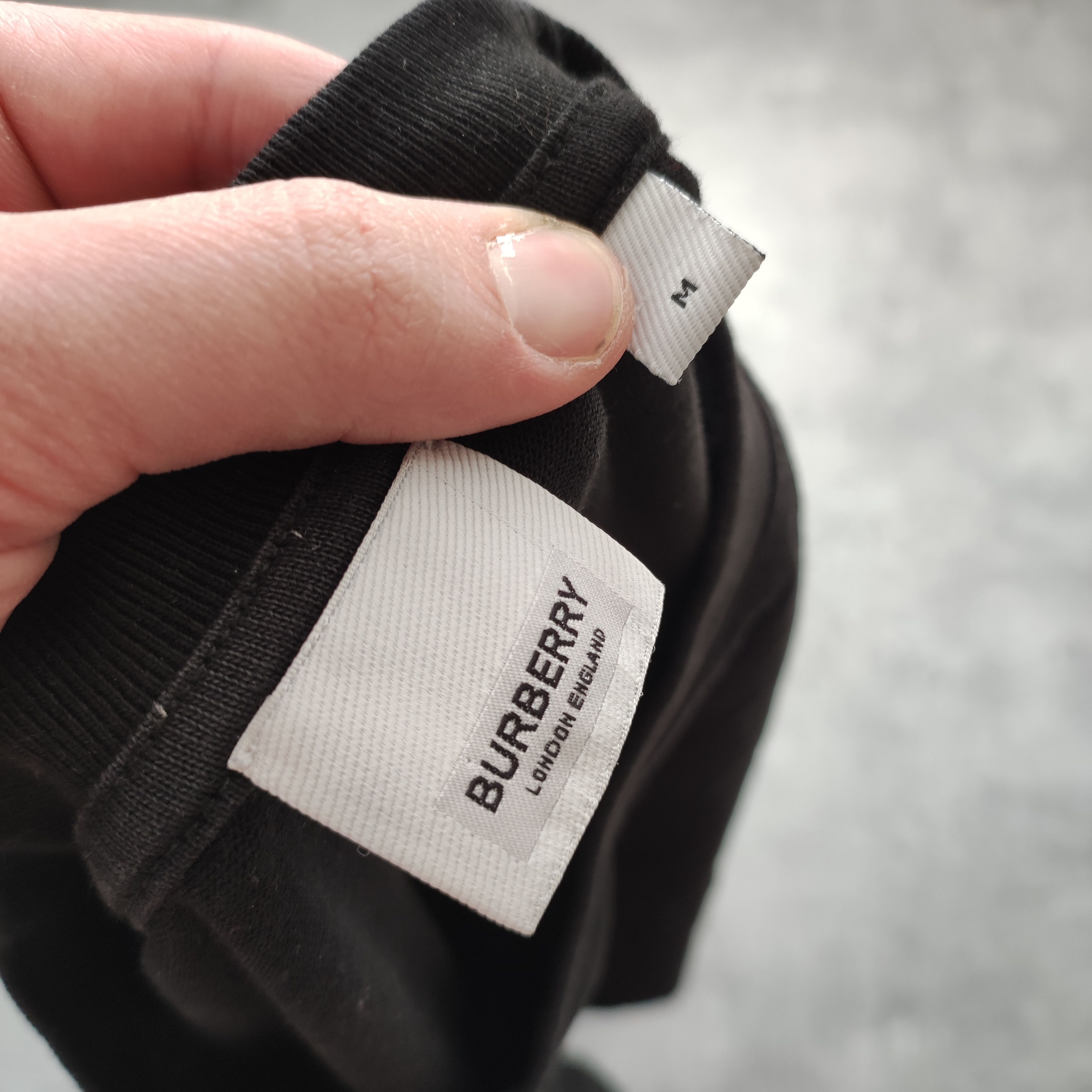 Burberry RARE Burberry London Black Monogram BB Classic Tshirt Size US M / EU 48-50 / 2 - 6 Thumbnail