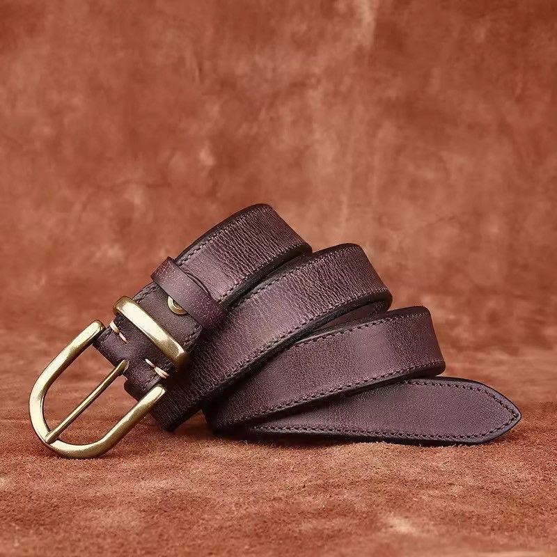 Japanese Brand × Leather Genuine Leather Belt Size ONE SIZE - 3 Thumbnail