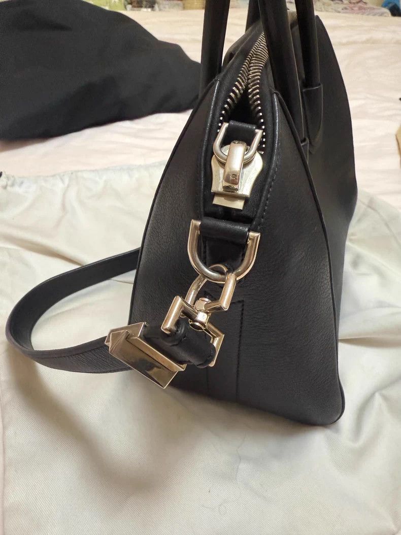 Other Givenchy Antigona black and silver grain cowhide shoulder Size ONE SIZE - 3 Thumbnail