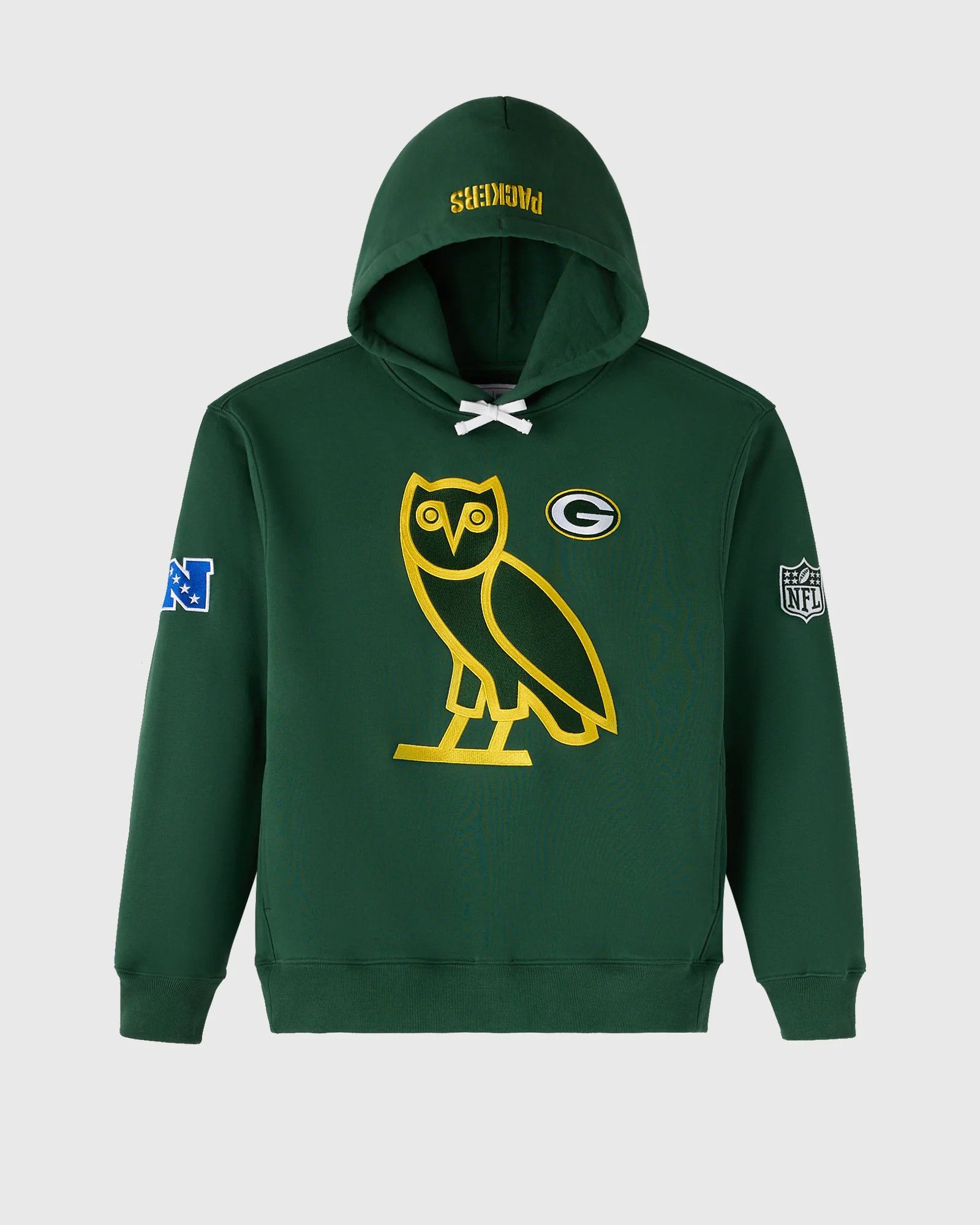 Drake OVO x NFL Green Bay Packers Icon Team OG Owl Hoodie Size US M / EU 48-50 / 2 - 3 Thumbnail