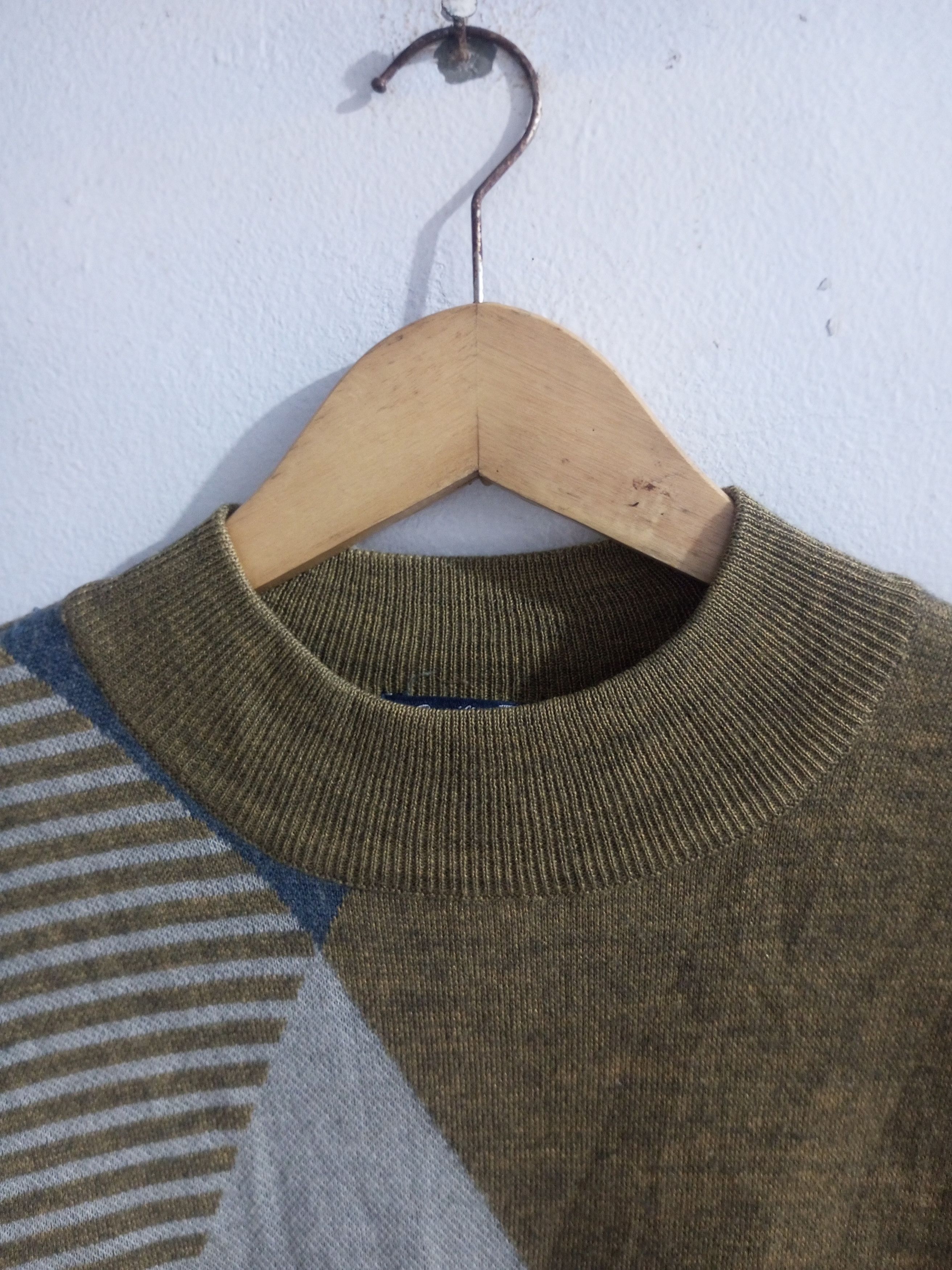 Vintage crocodile woll knitt sweater