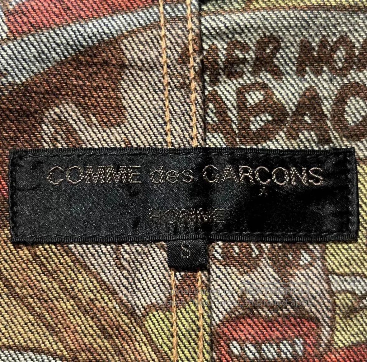 Comme des Garcons COMME des GARCONS HOMME Denim Jacket. Size US S / EU 44-46 / 1 - 6 Thumbnail