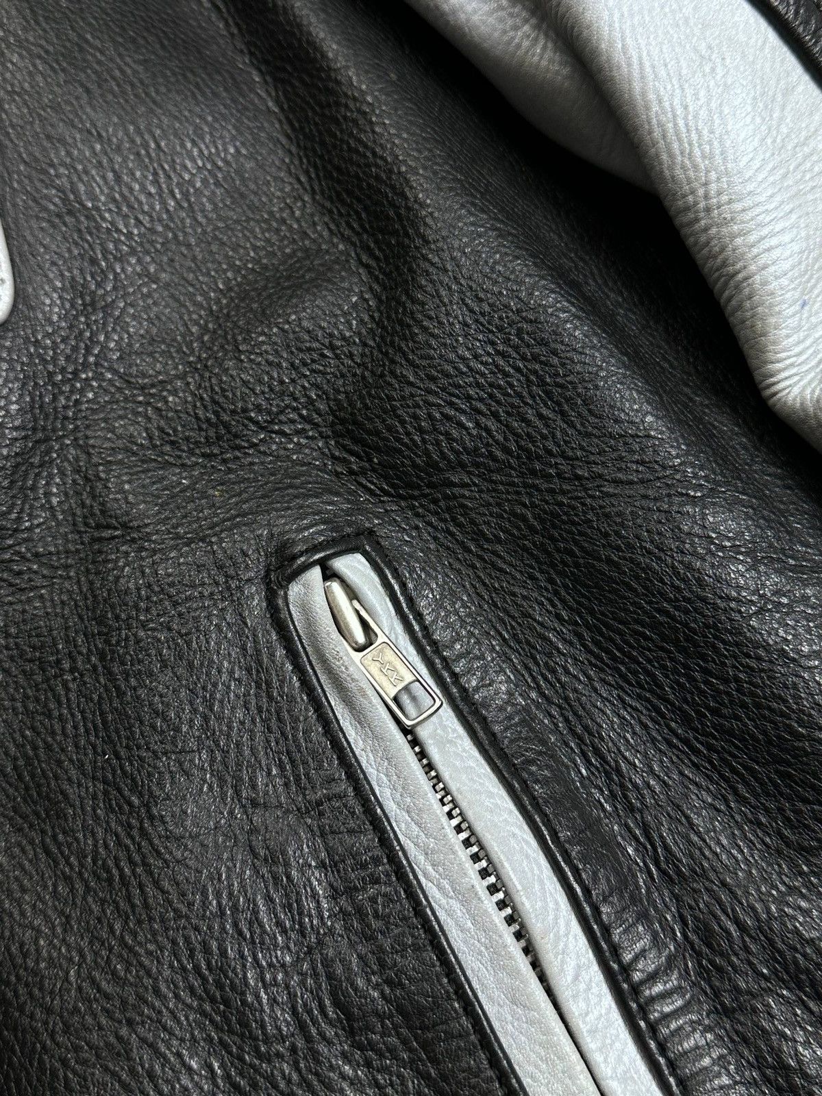 Genuine Leather Vintage 90s Nokia Racing Genuine Leather Y2K Jacket M Size US M / EU 48-50 / 2 - 8 Thumbnail