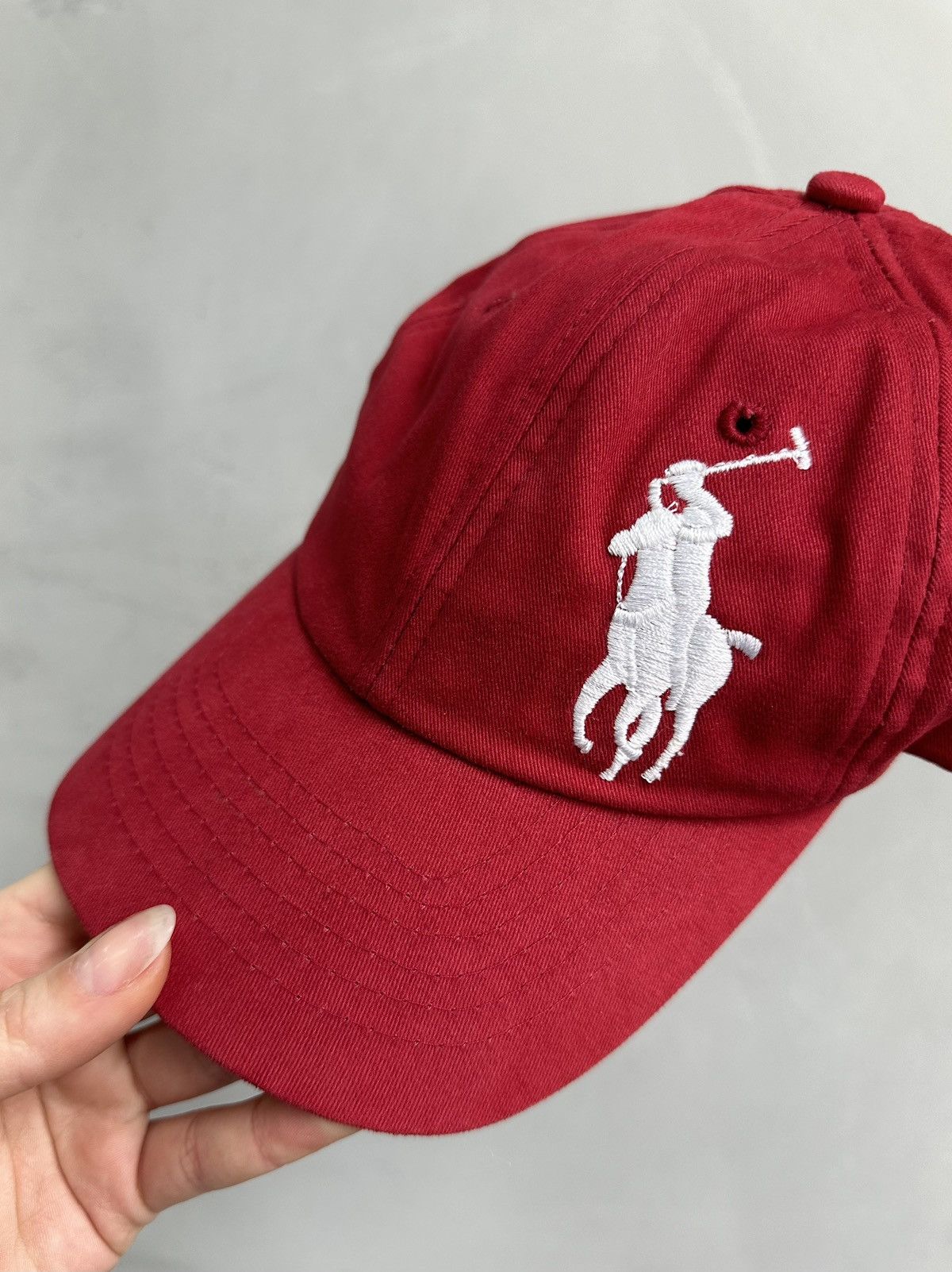 Polo Ralph Lauren Vintage Cap Polo Ralph Lauren Beanie Hats Y2k Red Y2k Diesel Size ONE SIZE - 6 Thumbnail