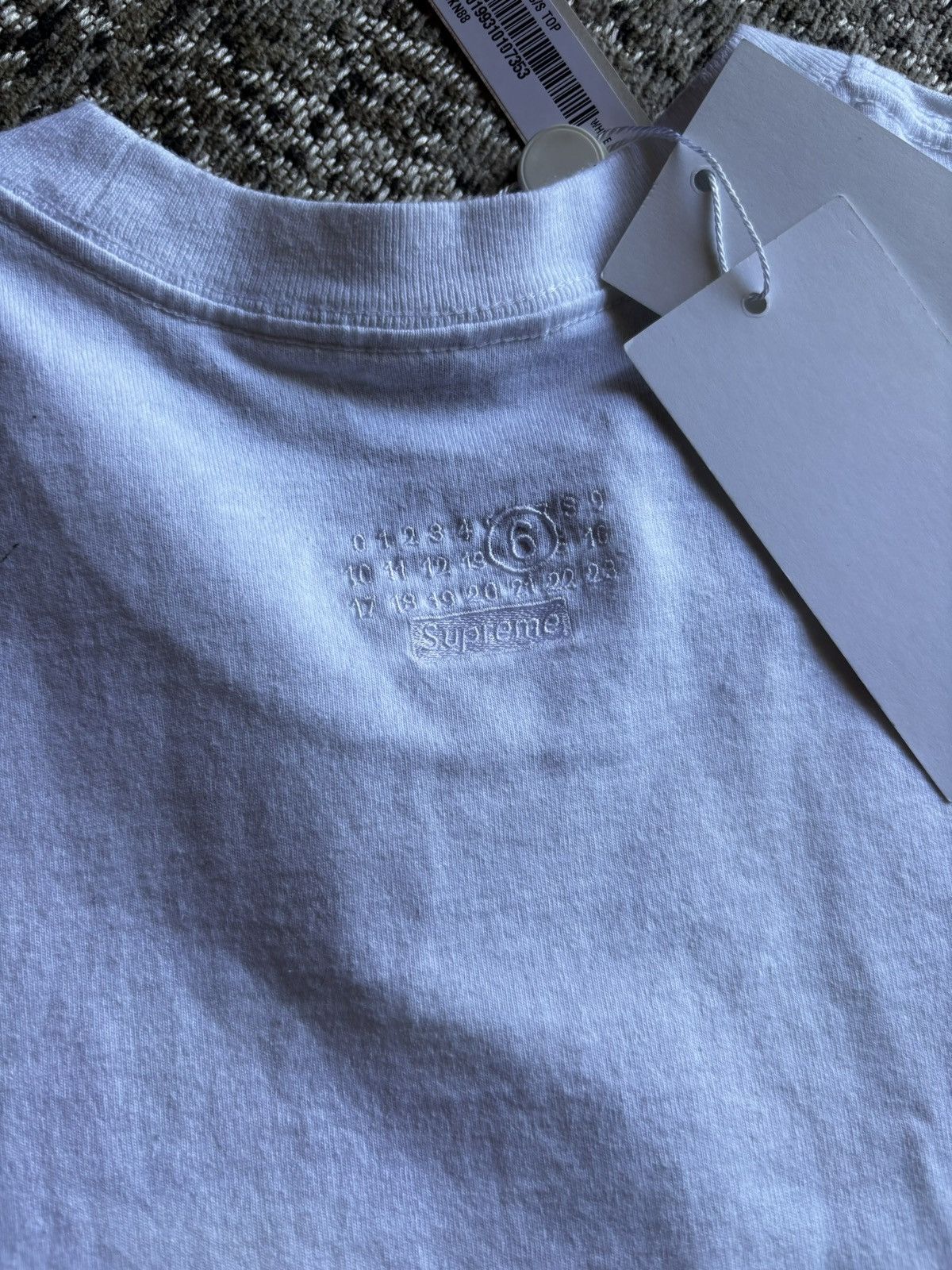 Maison Margiela × Supreme Supreme MM6 dollar tshirt Size US M / EU 48-50 / 2 - 7 Thumbnail
