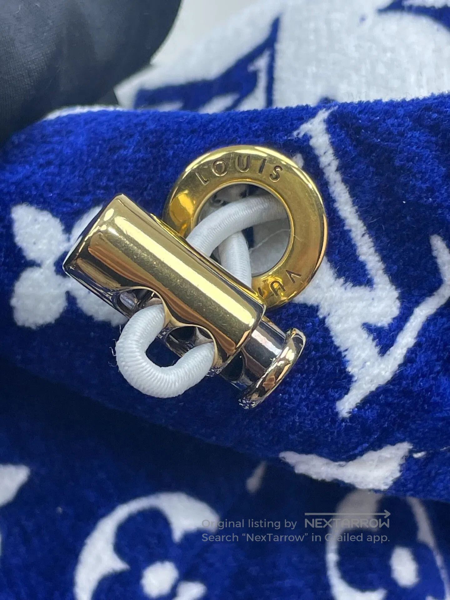 Louis Vuitton LV Blue White Double. Size XXS / US 00 / IT 34 - 4 Thumbnail