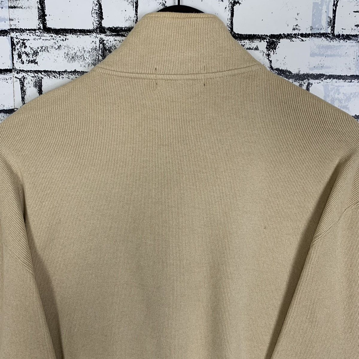 Designer × Gianni Valentino Vintage Designer Gianni Valentino Hulf Zip Sweatshirt Size US L / EU 52-54 / 3 - 6 Thumbnail
