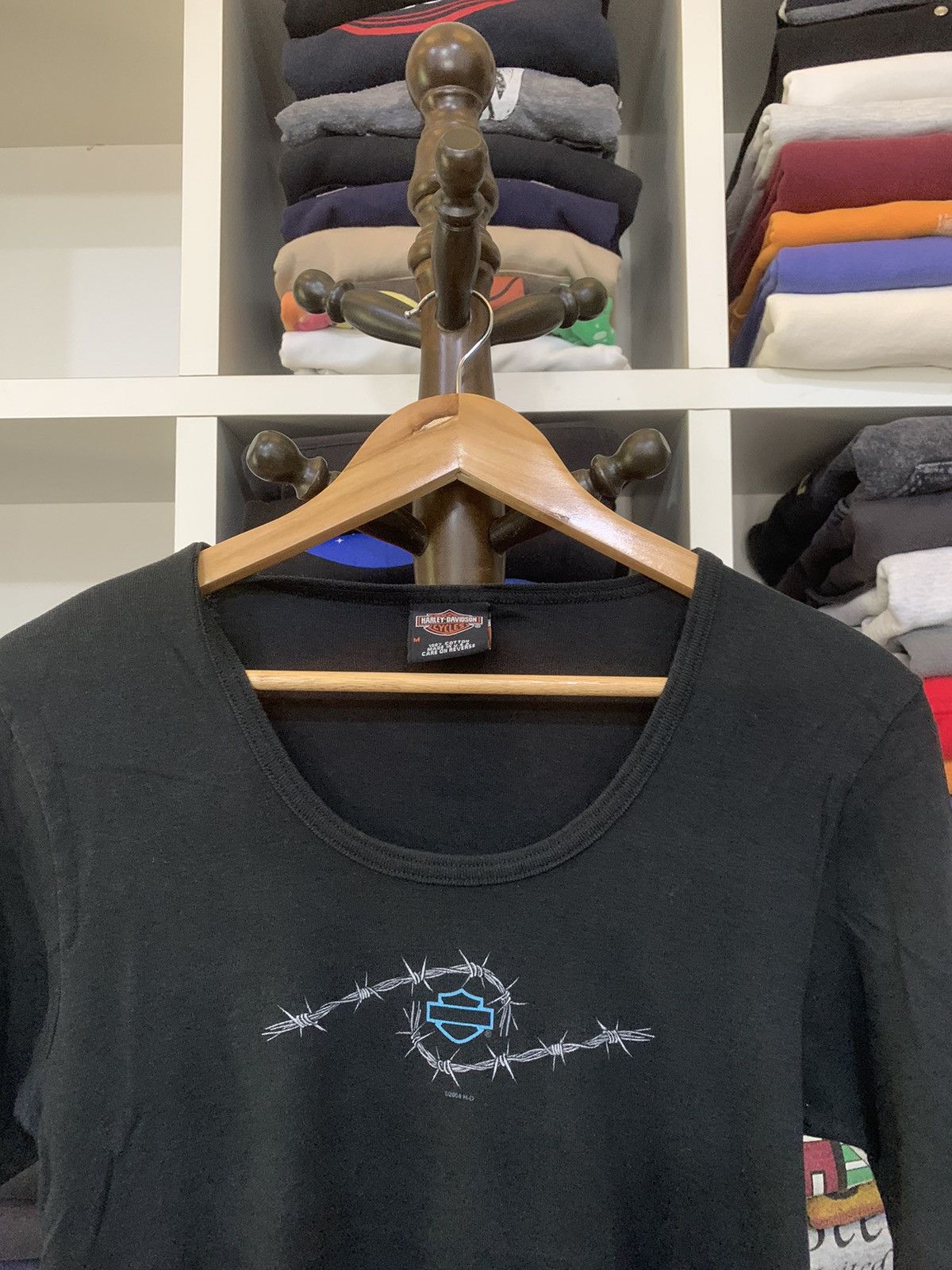 Harley Davidson × Vintage Vintage Harley Davidson Motor Cycles Size M / US 6-8 / IT 42-44 - 5 Thumbnail