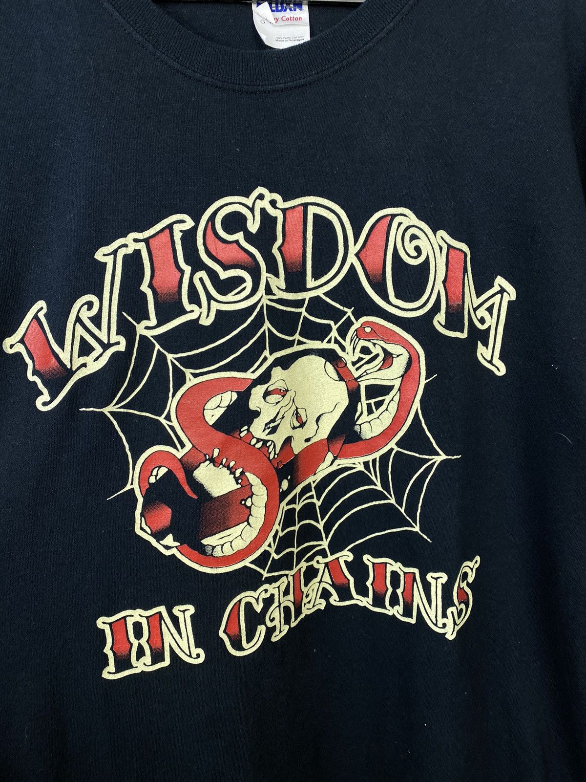 Band Tees 90s Vintage Y2K Wisdom in Chains Sick Of It All T-Shirt Size US L / EU 52-54 / 3 - 3 Thumbnail