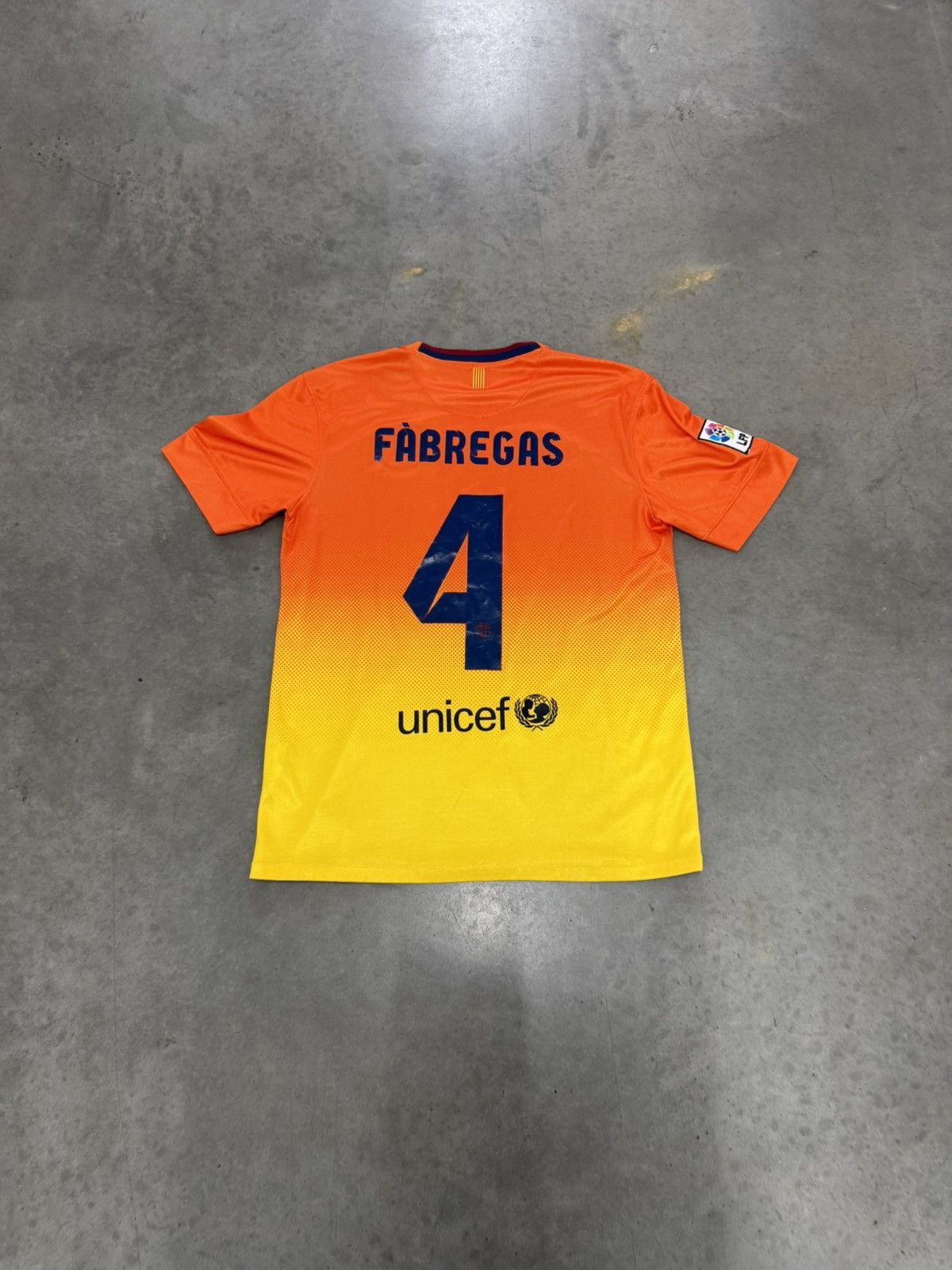 Nike 11/12 Nike Barcelona No.4 Cesc fabregas | Grailed