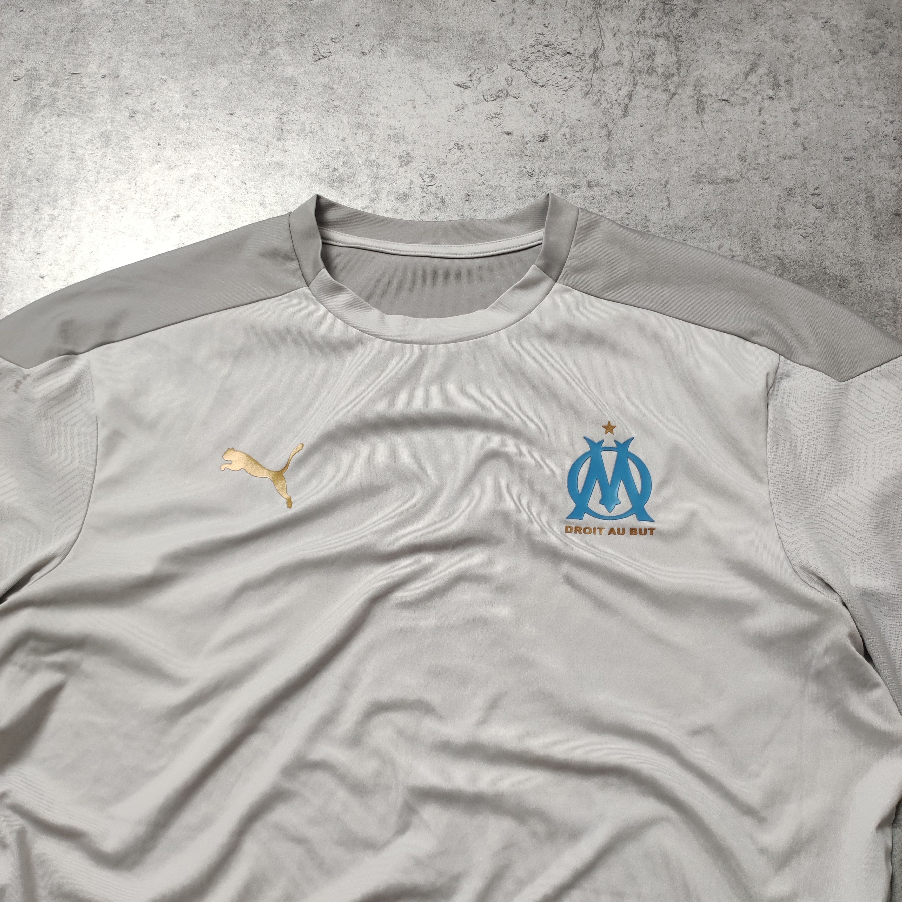 Puma RARE Puma x Football Olimpique Marsyllie Football Jersey Size US XL / EU 56 / 4 - 3 Thumbnail