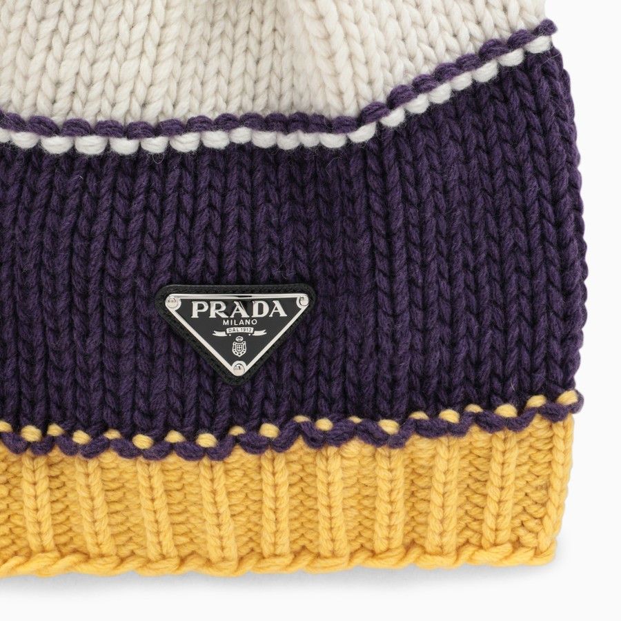 Prada o1d2blof0924 Size: OS / Wool Hats in Multicolor Size ONE SIZE - 3 Thumbnail