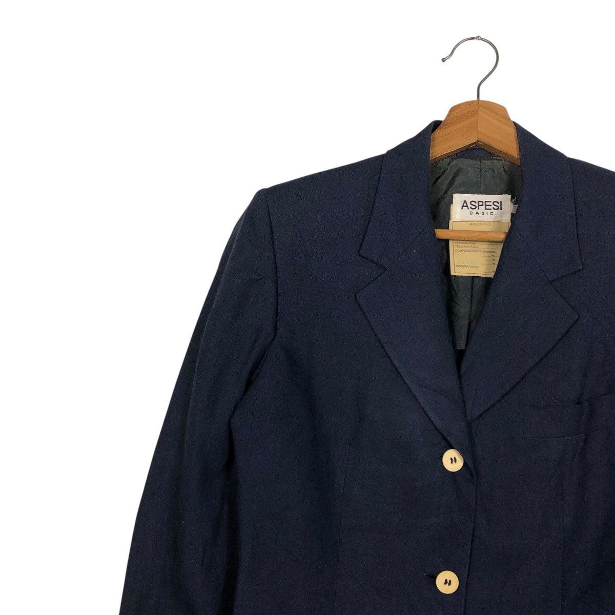 Aspesi 📌Luxury Coats Jacket Gold Button Aspesi Made in Italy Size US M / EU 48-50 / 2 - 8 Thumbnail
