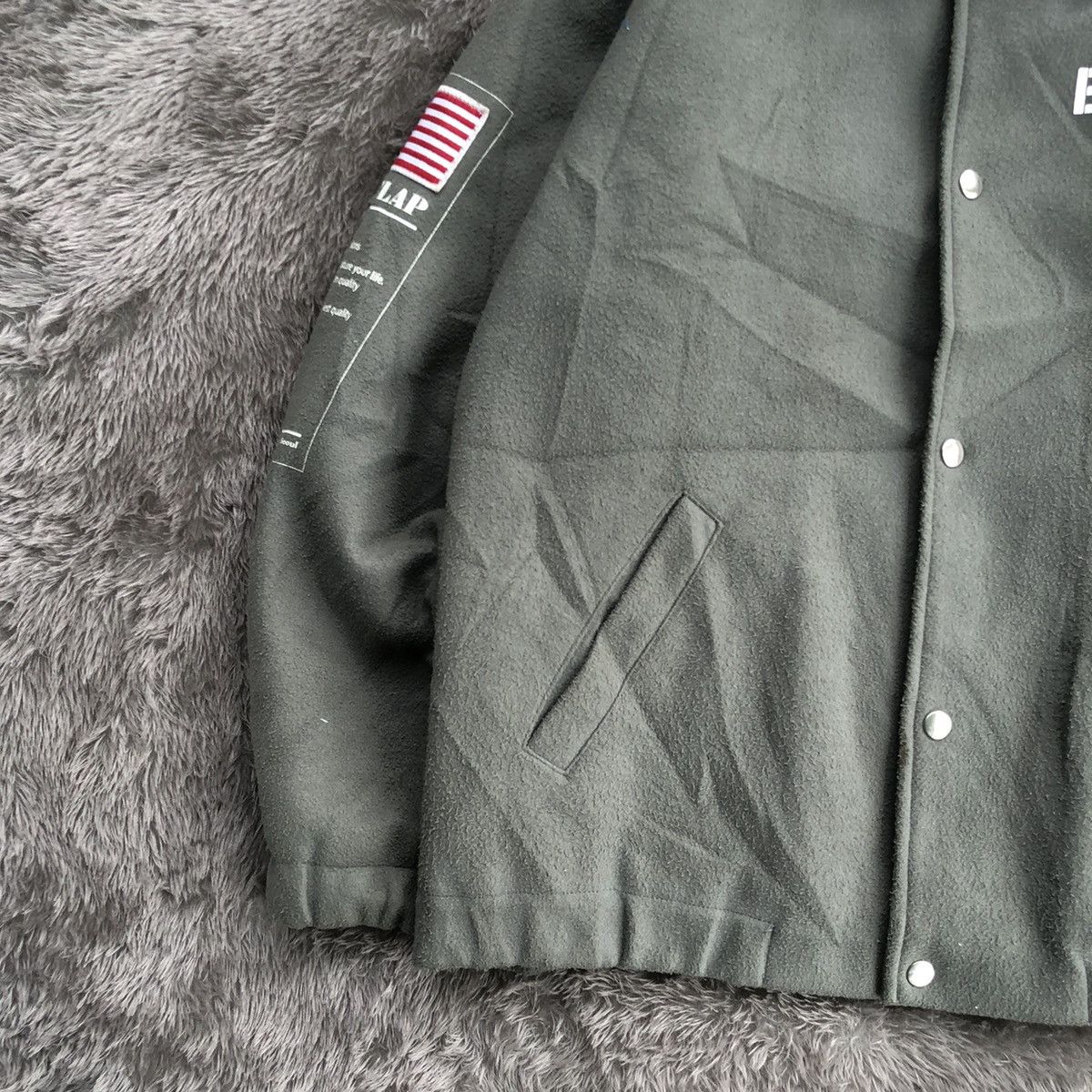 Japanese Brand The Clap Woll Coach Jacket Size US L / EU 52-54 / 3 - 5 Thumbnail