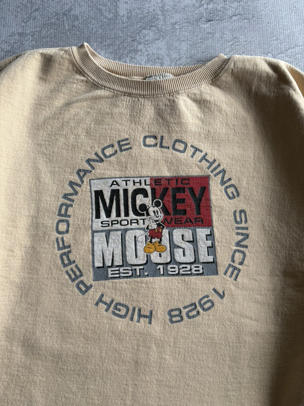 Disney Vintage 90s Disney Mickey Mouse Athletic Sportswear Crewneck Size US XL / EU 56 / 4 - 3 Thumbnail