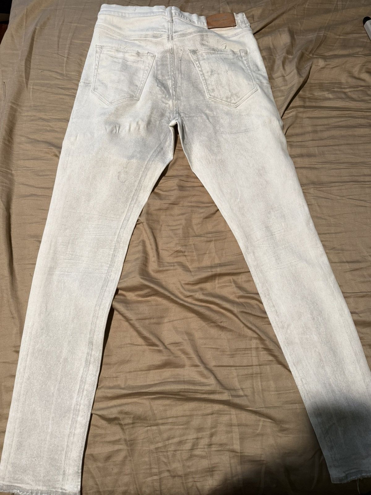 Purple Brand Purple jeans white/grey size 31 Size US 31 - 2 Thumbnail