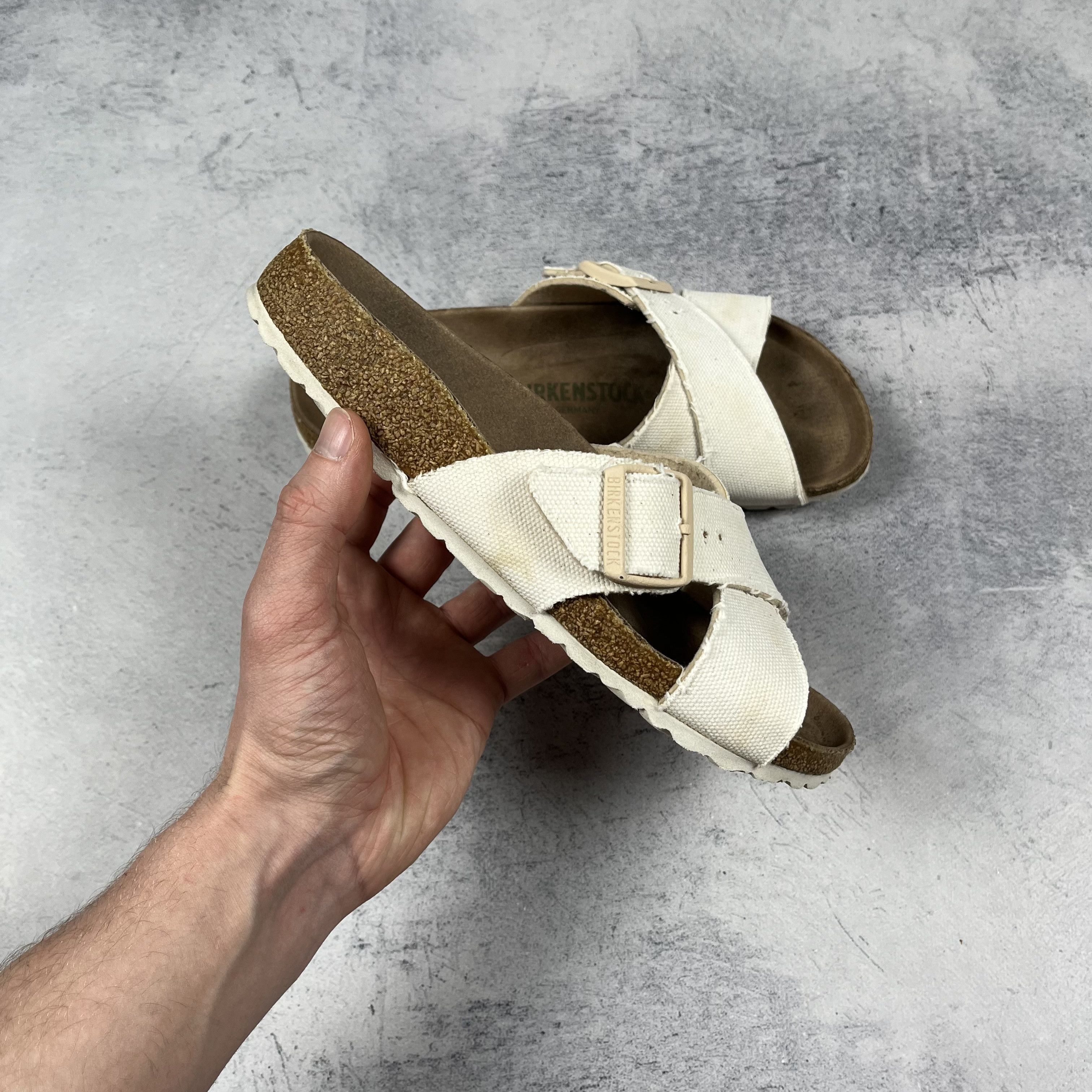 Birkenstock Birkenstock Siena Vegan Slides Sandals EU 39 Size US 8 / IT 38 - 8 Thumbnail