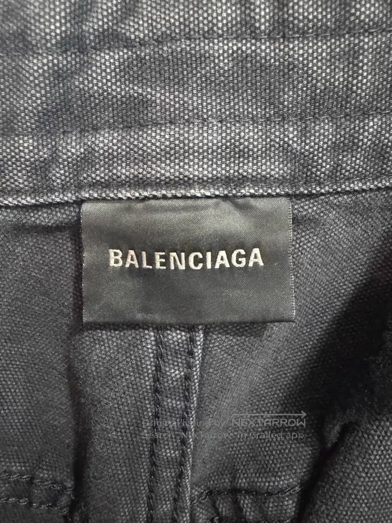 Balenciaga Balenciaga Distressed Carpenter Work Pants Size US 28 / EU 44 - 3 Thumbnail