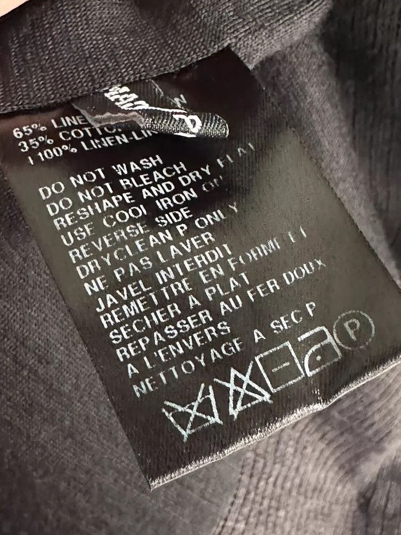 Ann Demeulemeester Ann Demeulemeester Ann demeulemeester patchwork detail sui Size US M / EU 48-50 / 2 - 4 Thumbnail