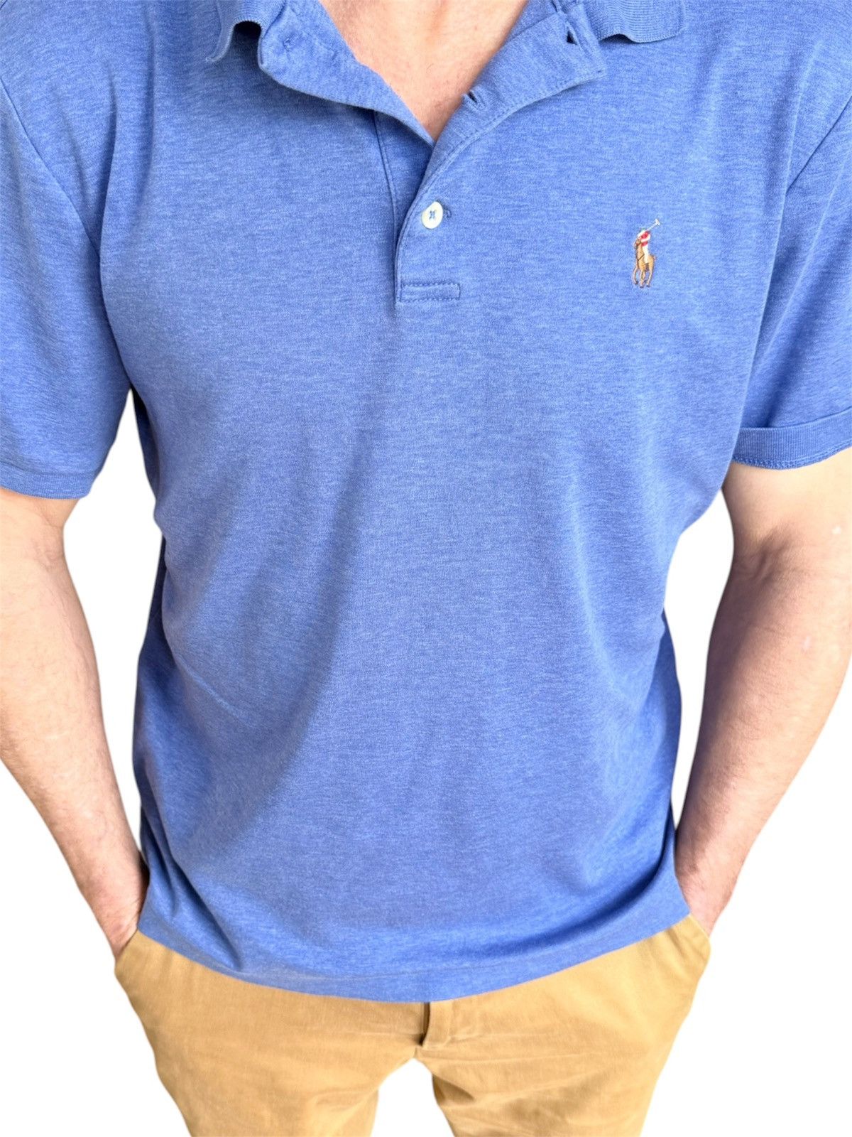 Polo Ralph Lauren Polo Ralph Lauren Classic Fit Mens Polo Shirt Size Medium Size US M / EU 48-50 / 2 - 2 Thumbnail